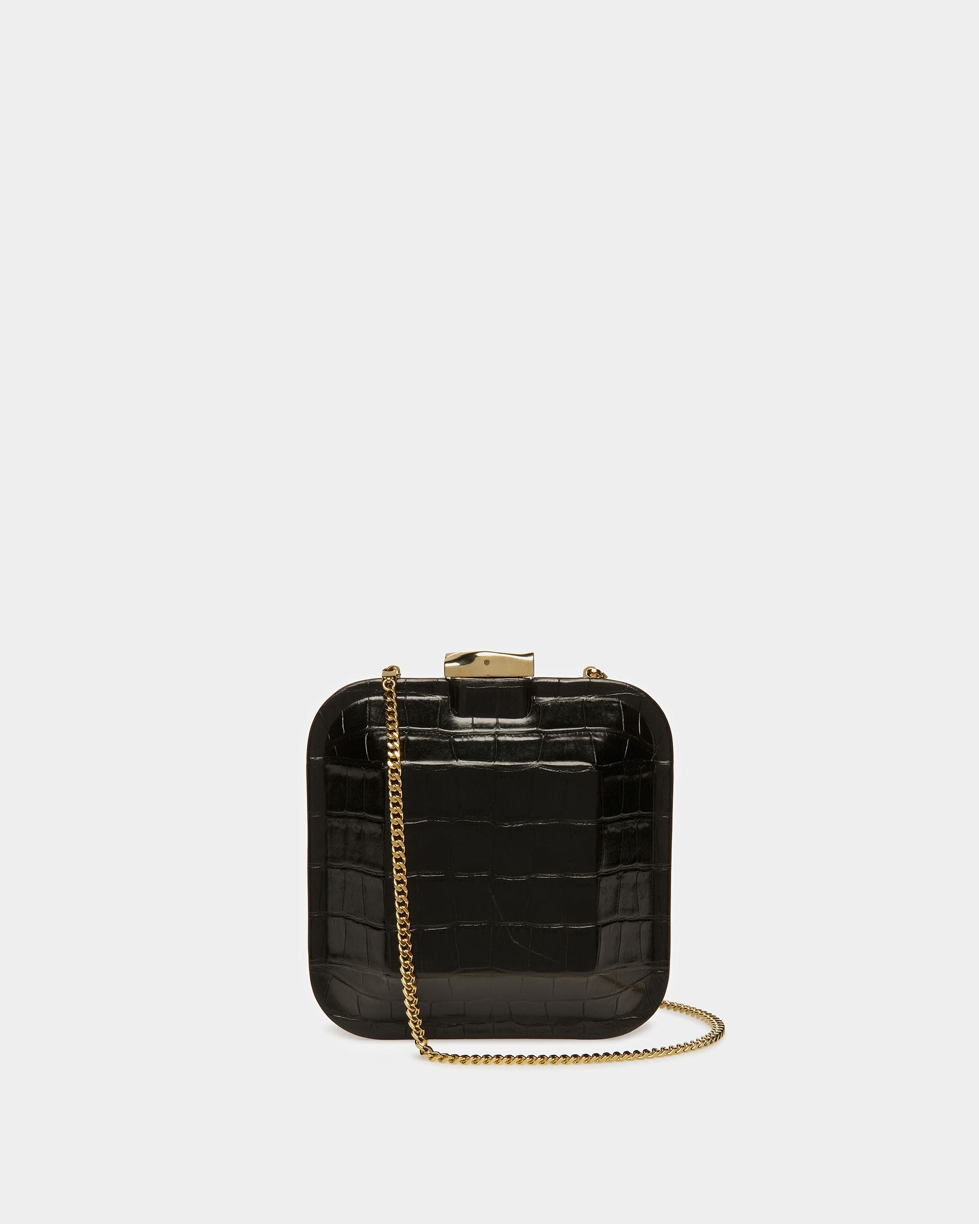 Borsa Mini To Go In Pelle Goffrata Cocco - Donna - Bally - 10