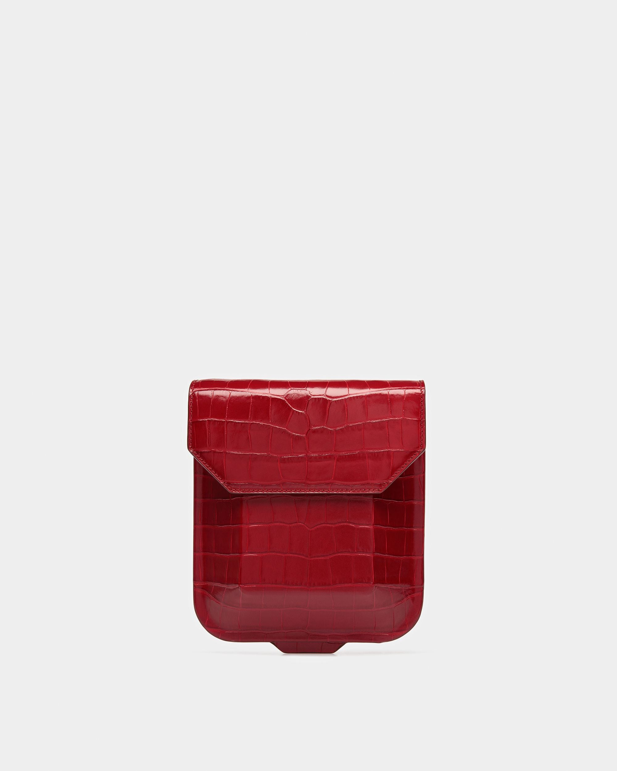 Borsa Mini To Go In Pelle Goffrata Cocco - Donna - Bally - 02