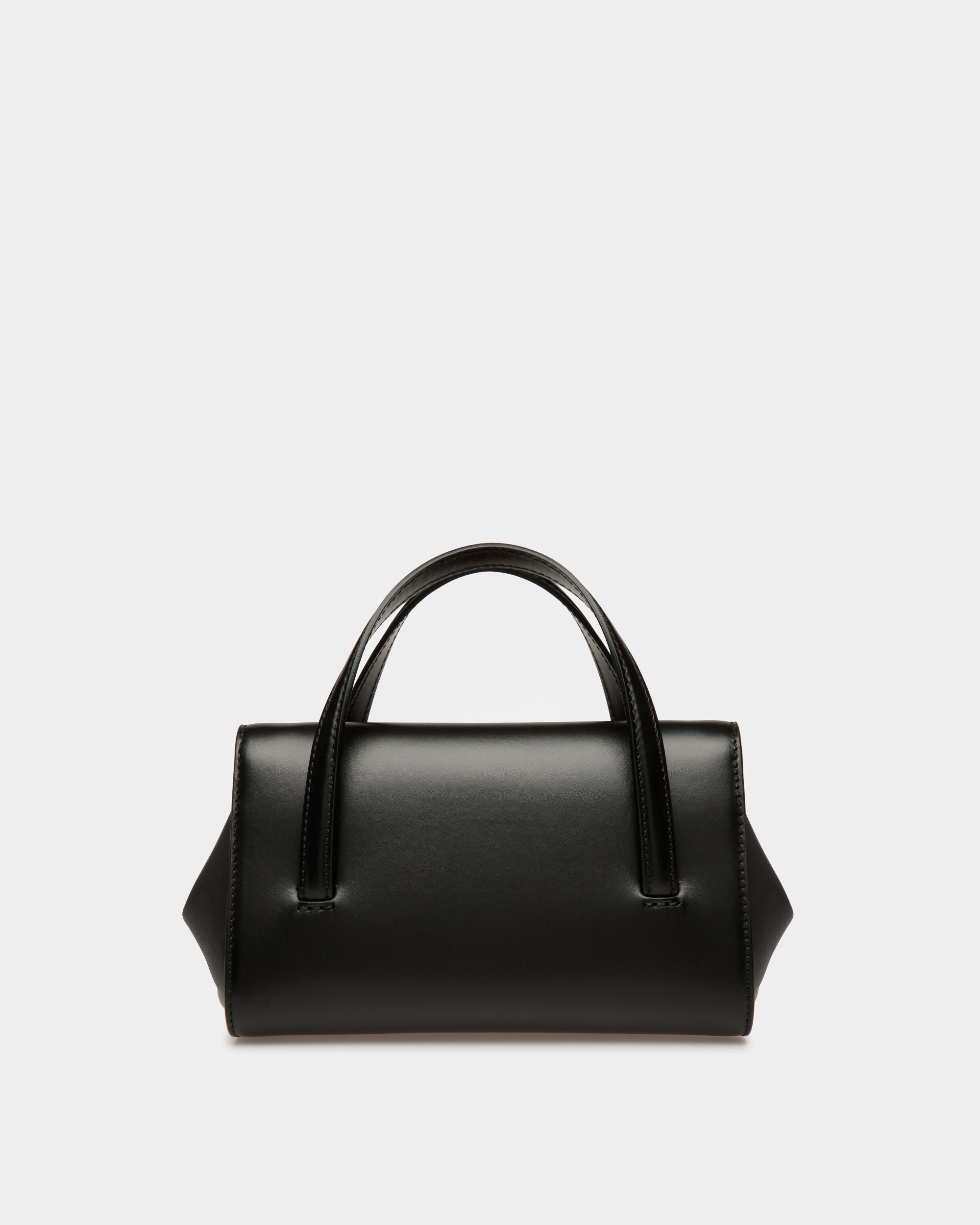Borsa Mini Baroque In Pelle Nera - Donna - Bally - 02