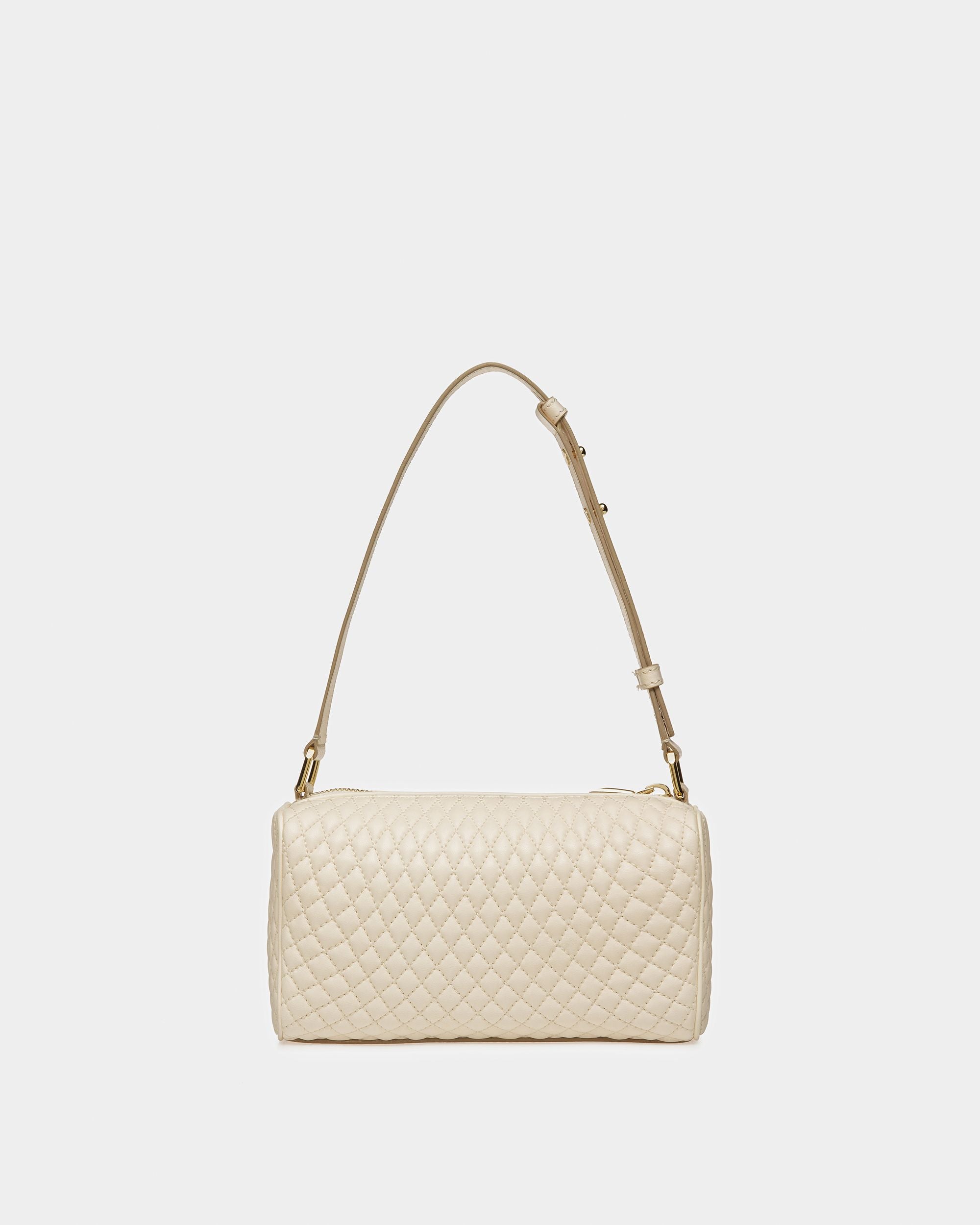 Borsa Mini Emblem In Pelle Trapuntata - Donna - Bally - 03