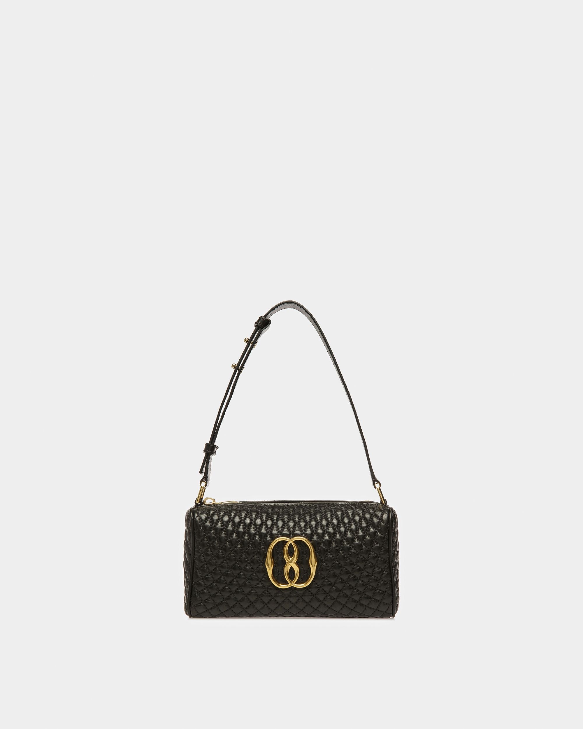 Borsa Mini Emblem In Pelle Trapuntata - Donna - Bally - 01