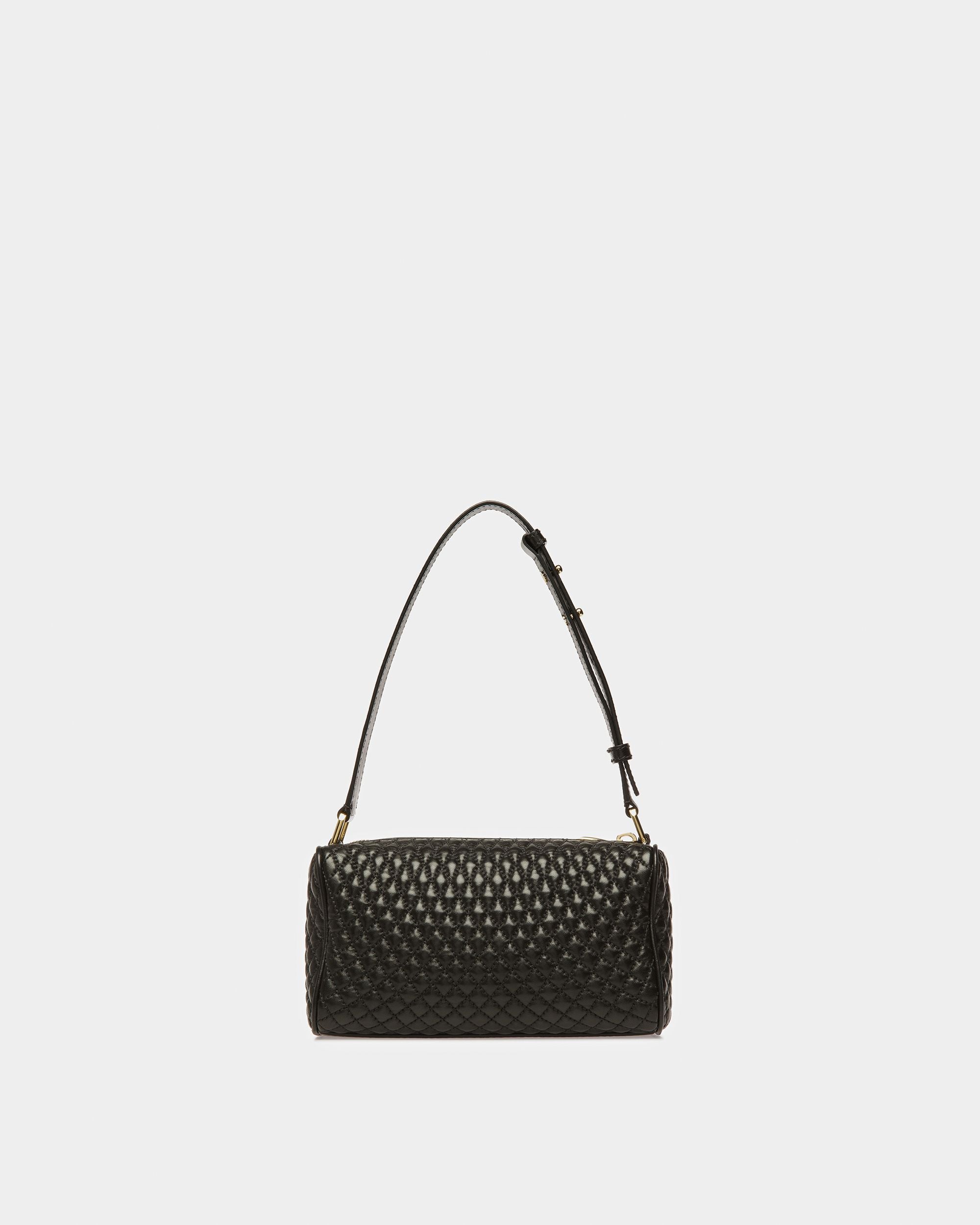 Borsa Mini Emblem In Pelle Trapuntata - Donna - Bally - 03