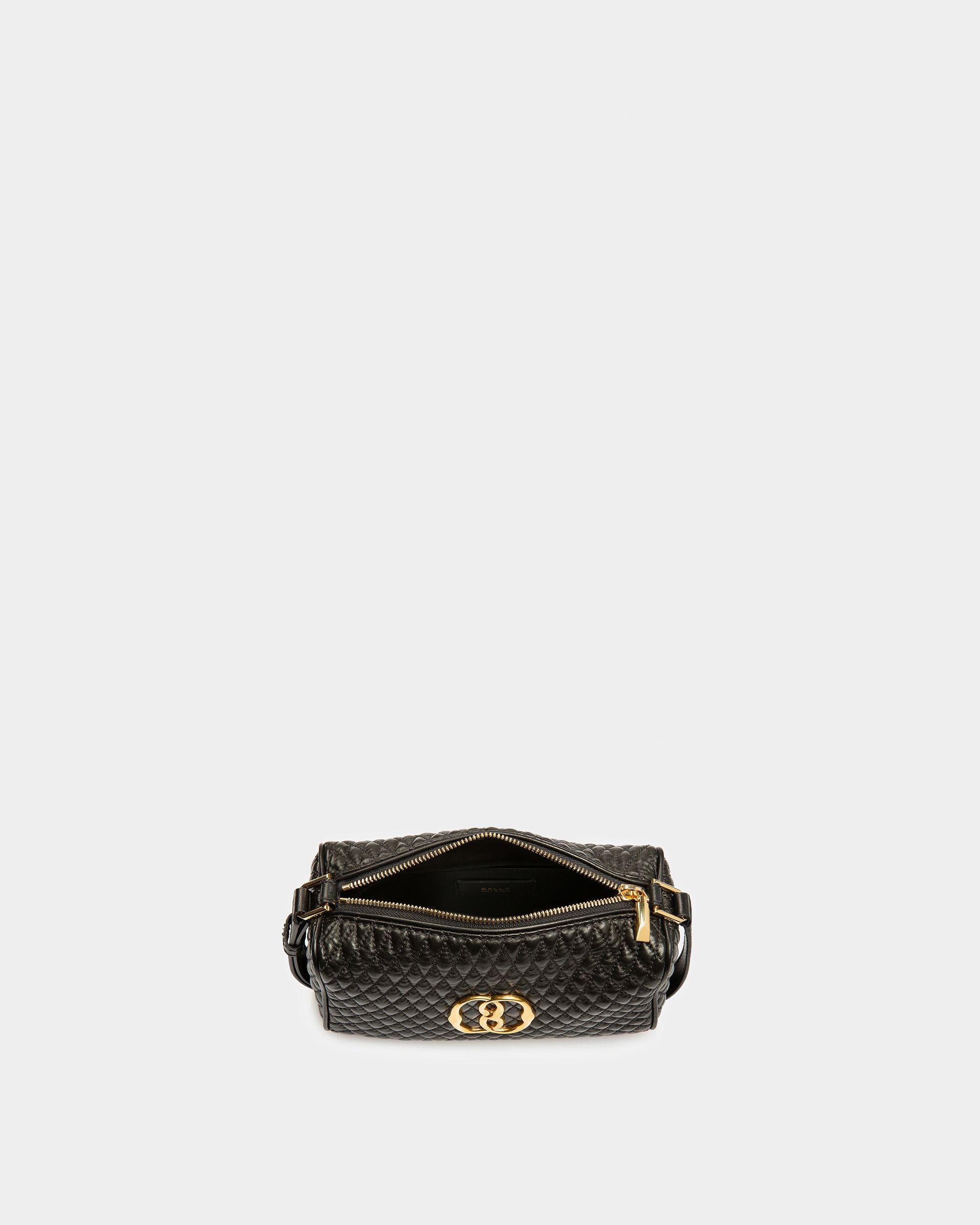 Borsa Mini Emblem In Pelle Trapuntata - Donna - Bally - 05