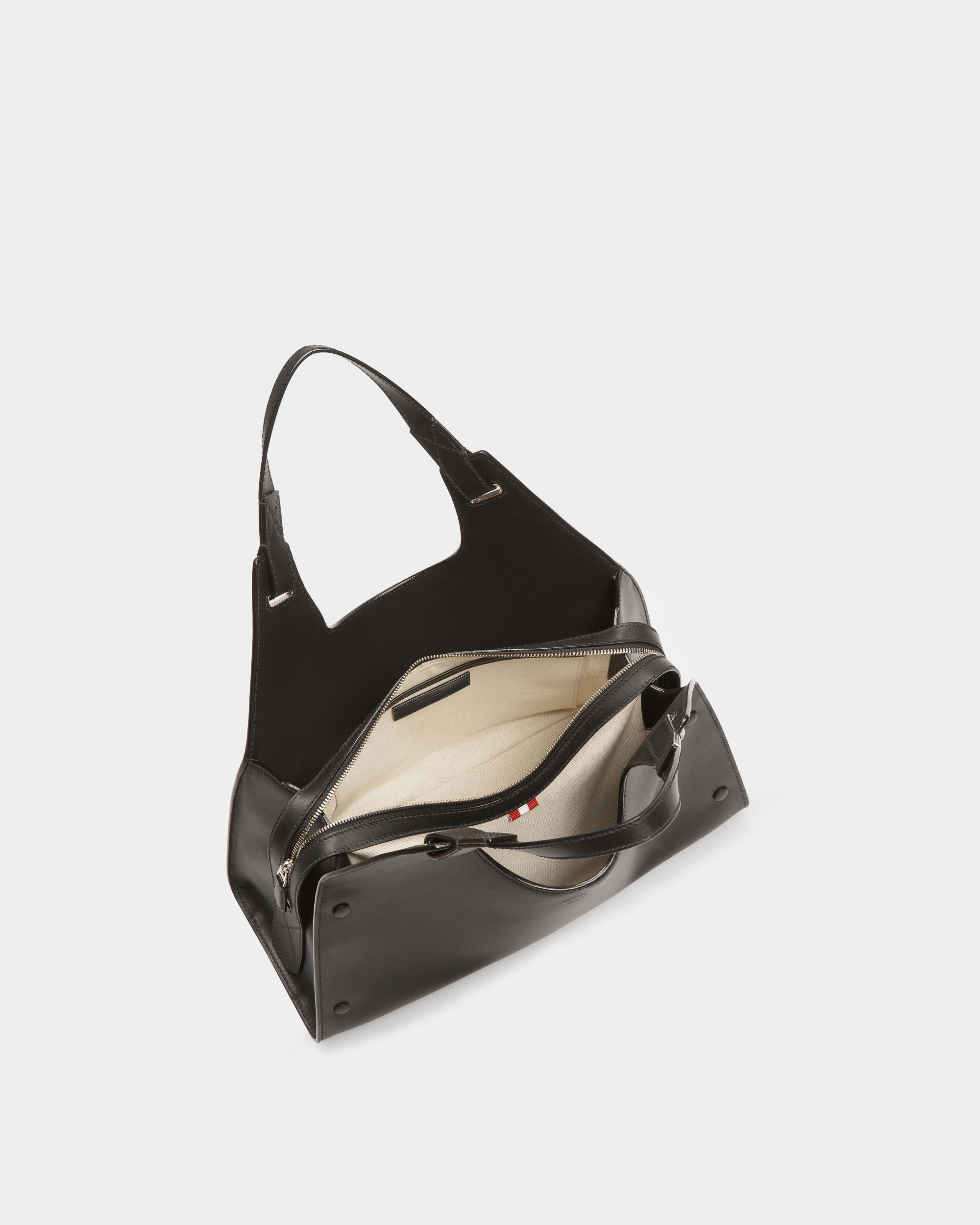 Ahres Borsa A Tracolla In Pelle Nera - Donna - Bally - 04