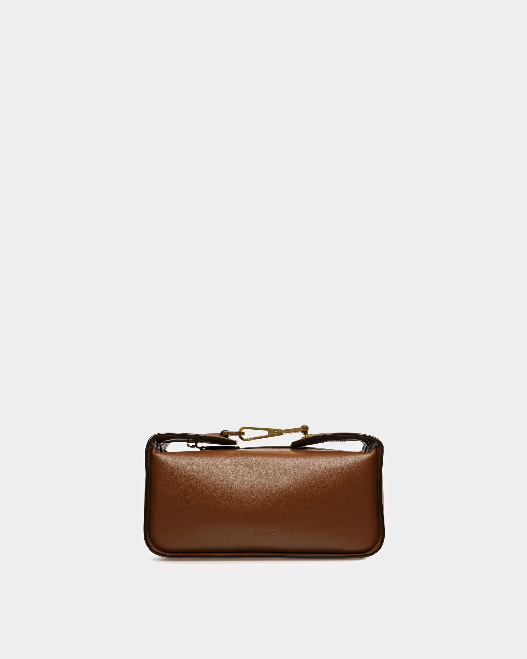 B-Hook Borsa A Spalla In Pelle Marrone - Donna - Bally - 01
