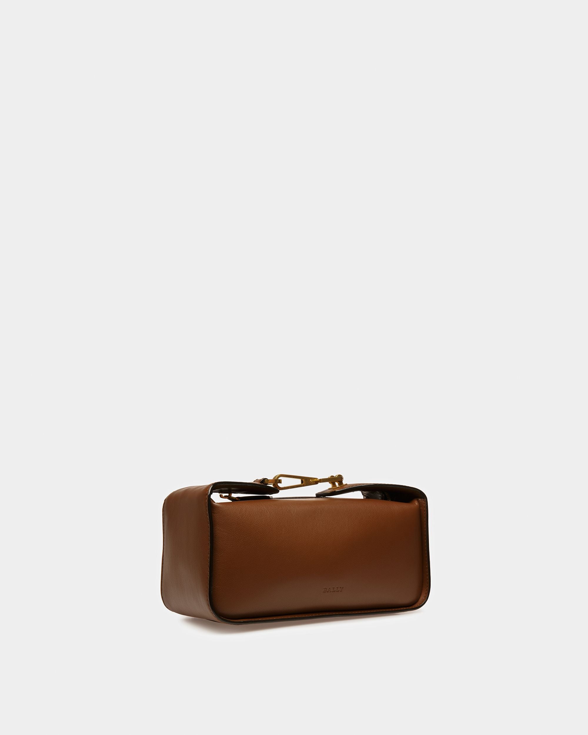 B-Hook Borsa A Spalla In Pelle Marrone - Donna - Bally - 07