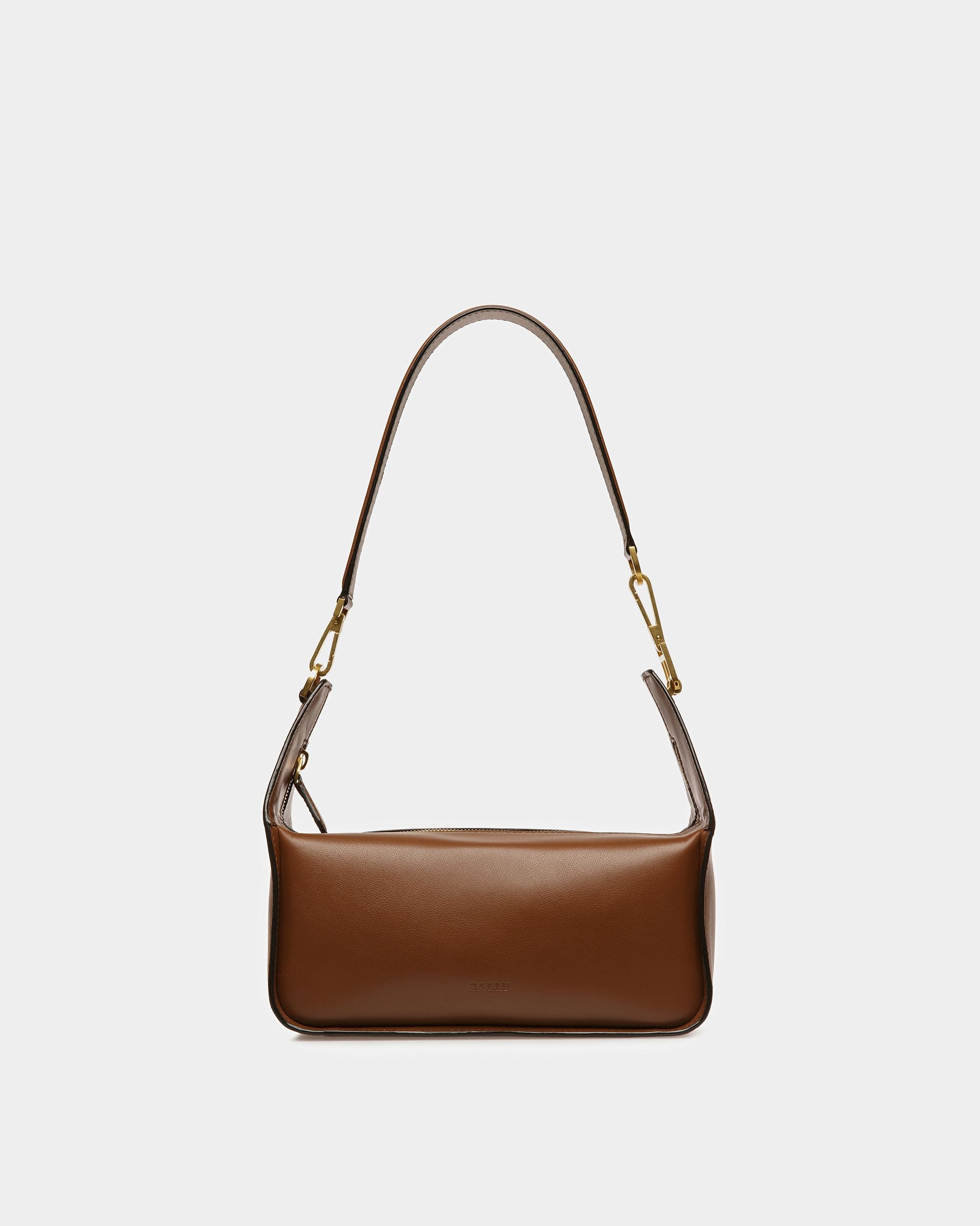 B-Hook Borsa A Spalla In Pelle Marrone - Donna - Bally - 08