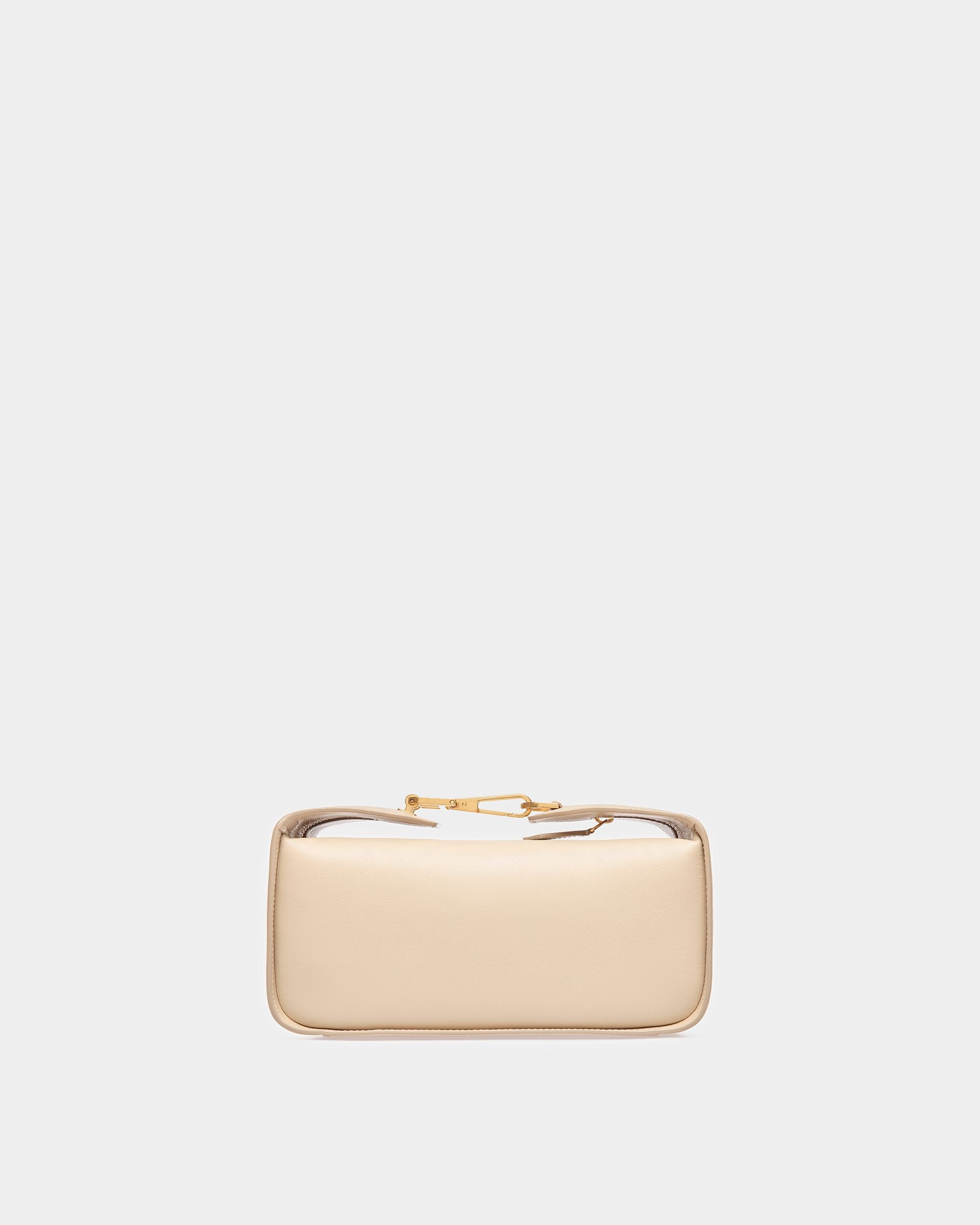 B-Hook Borsa A Spalla In Pelle Beige Scuro - Donna - Bally - 02