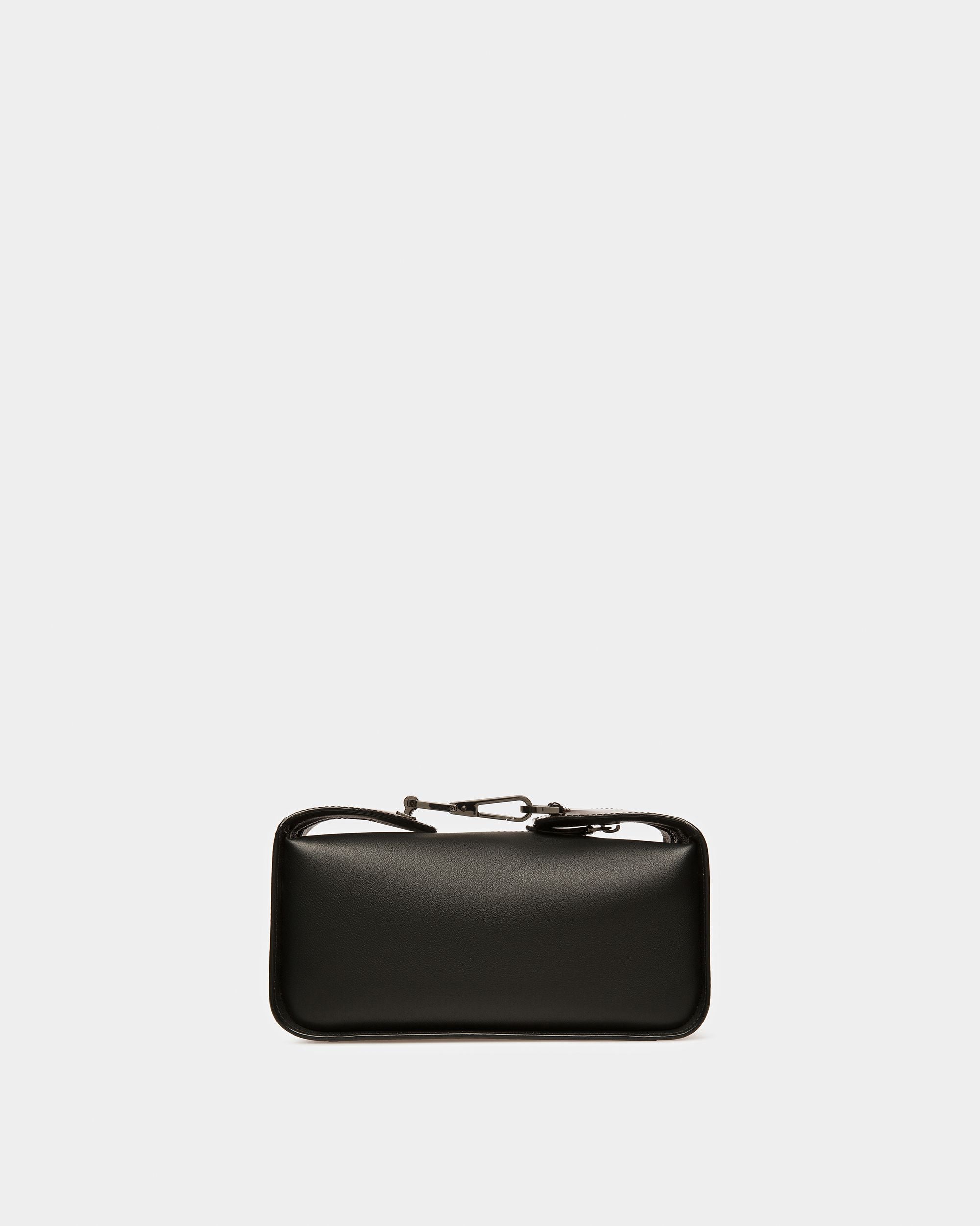 B-Hook Borsa A Spalla In Pelle Nera - Donna - Bally - 03