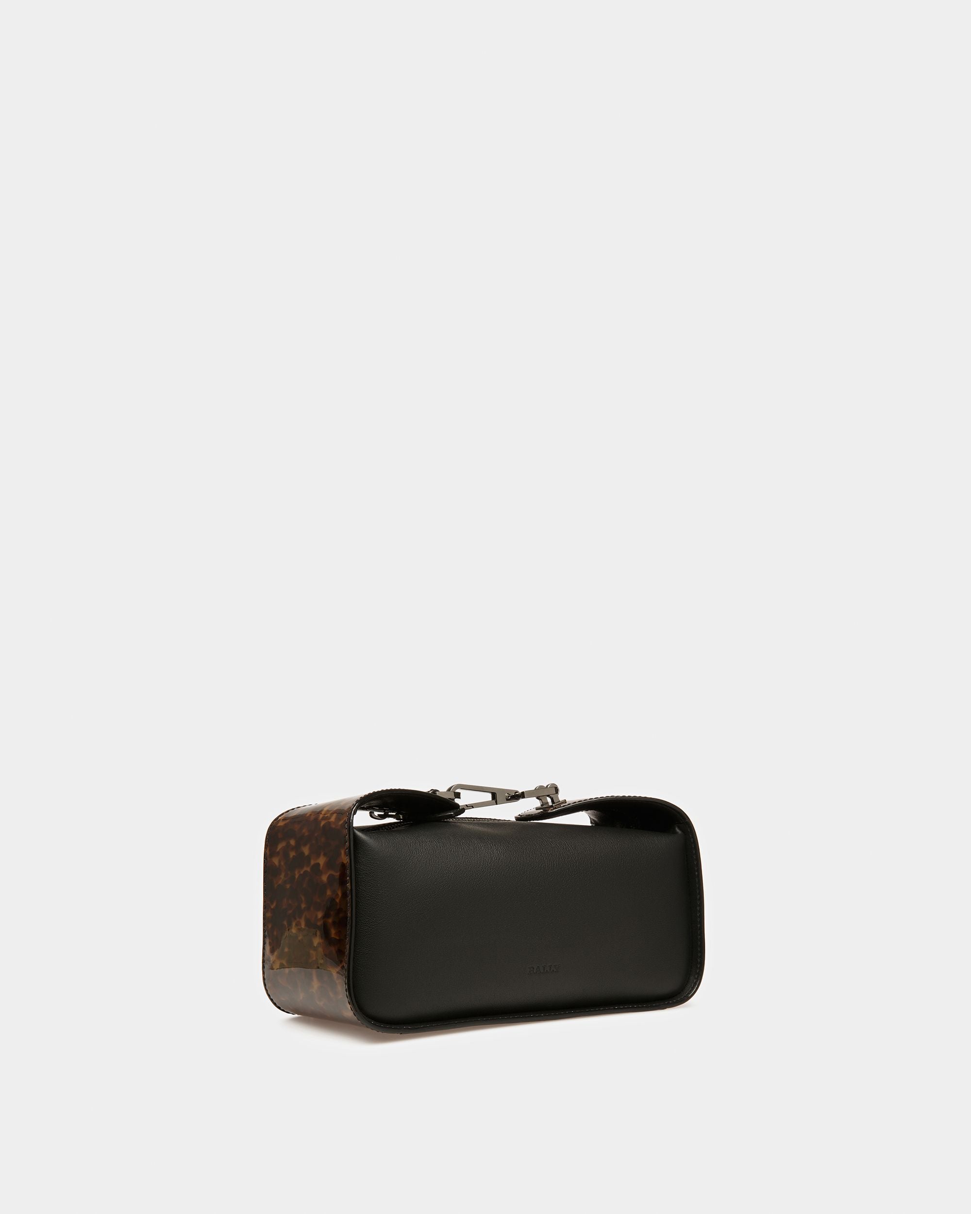 B-Hook Borsa A Spalla In Pelle Nera - Donna - Bally - 07
