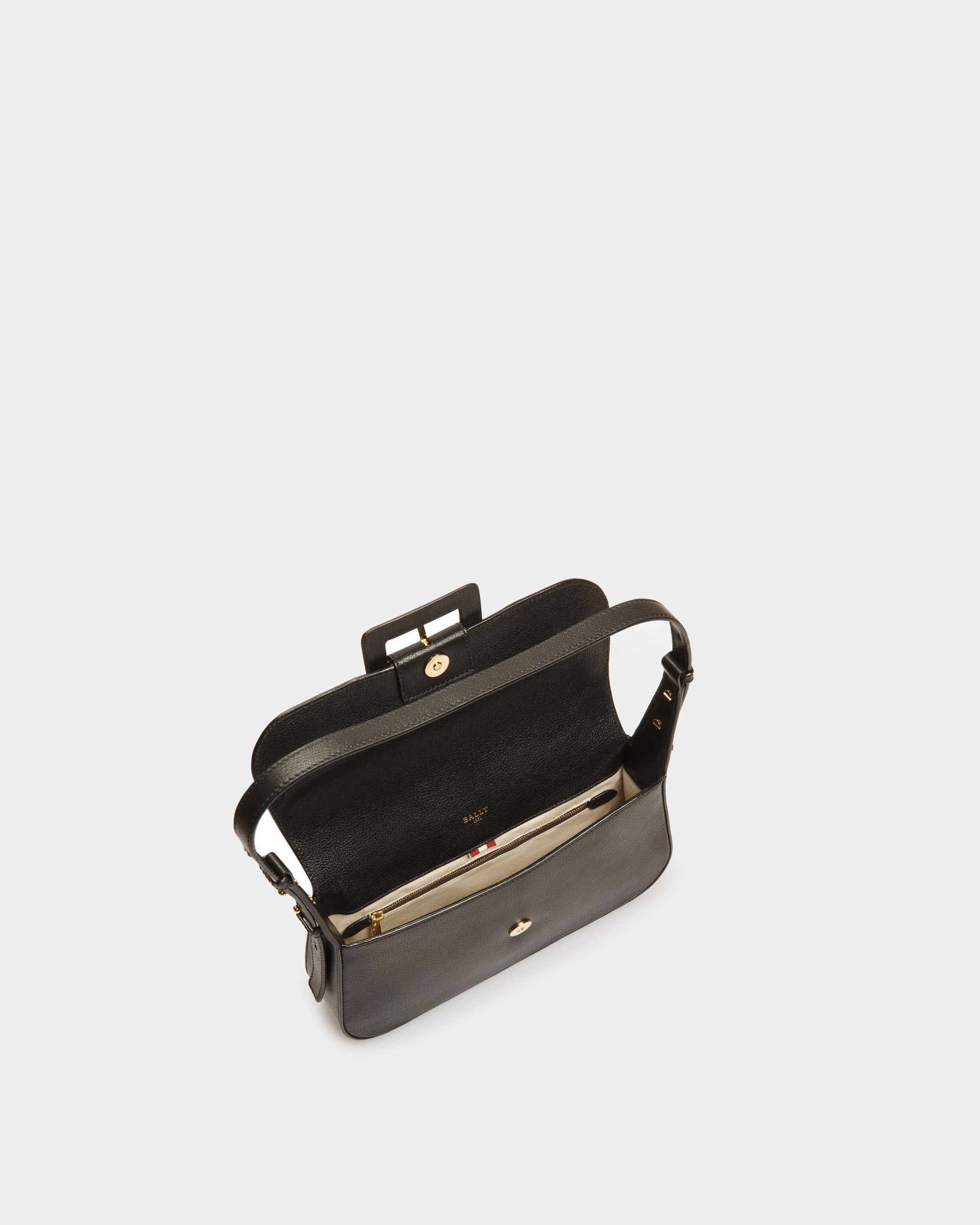 Jadha Borsa A Spalla In Pelle Nera - Donna - Bally - 04