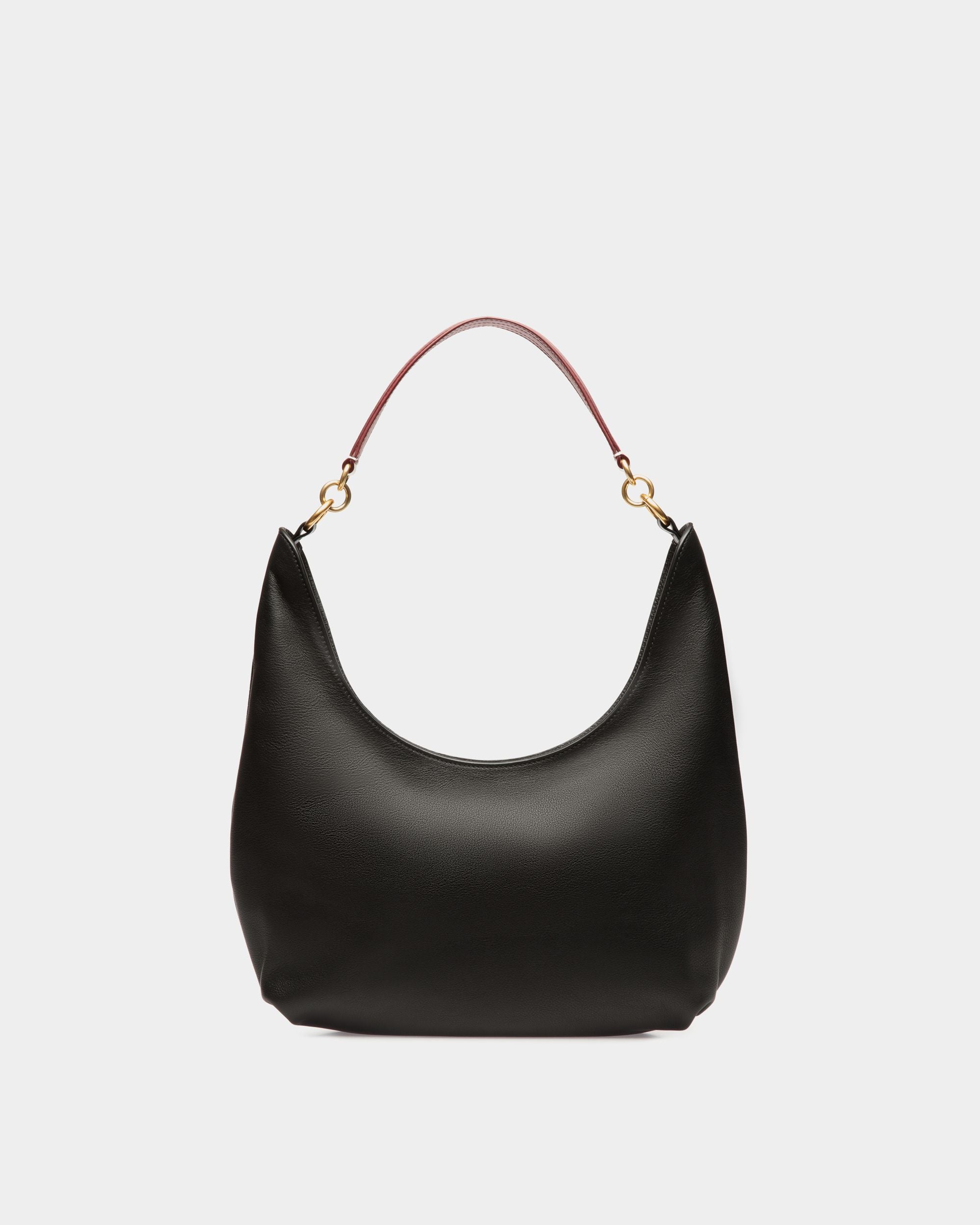 Borsa Hobo Code In Pelle Nera - Donna - Bally - 02