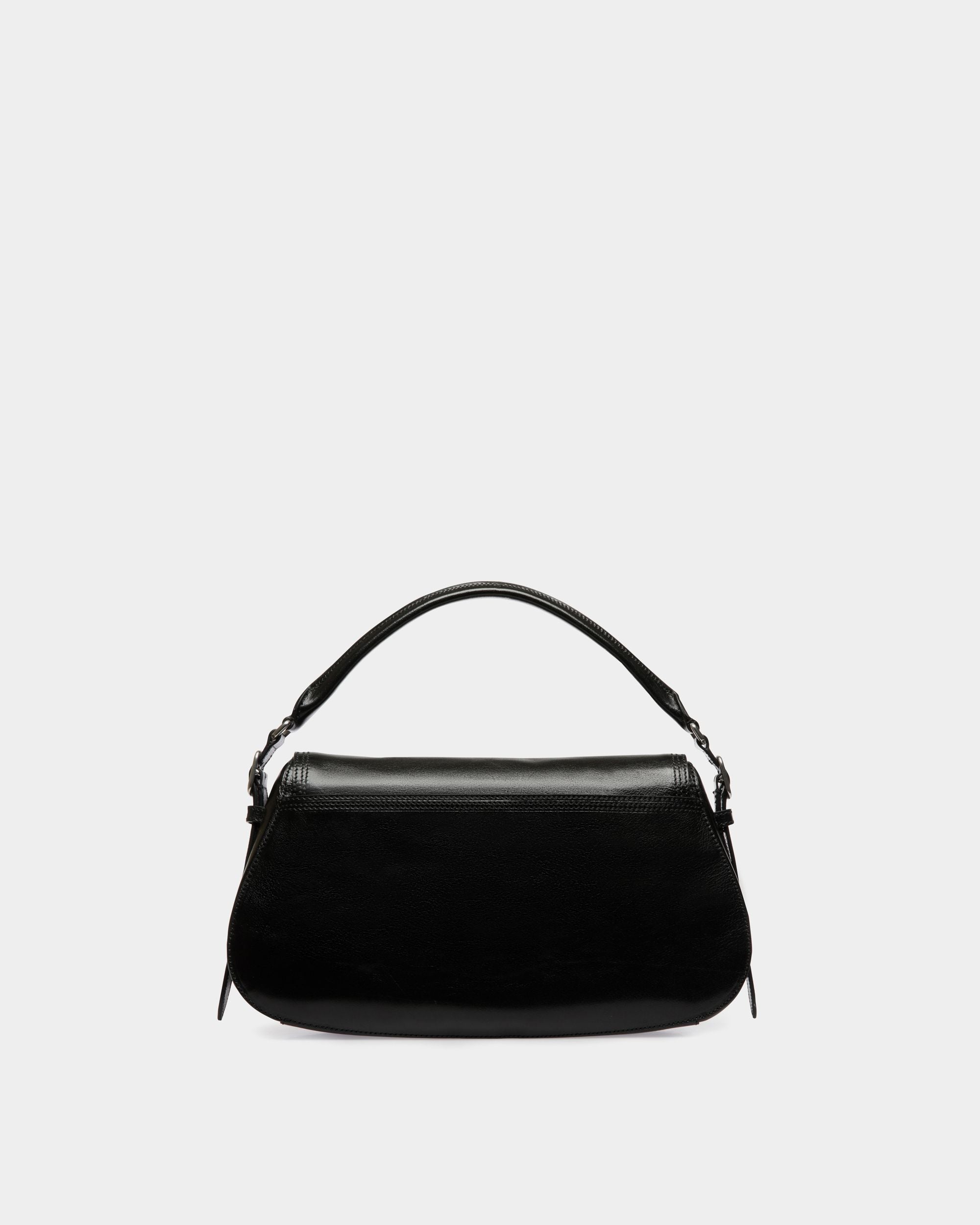 Borsa A Spalla Beckett In Pelle Nera - Donna - Bally - 01