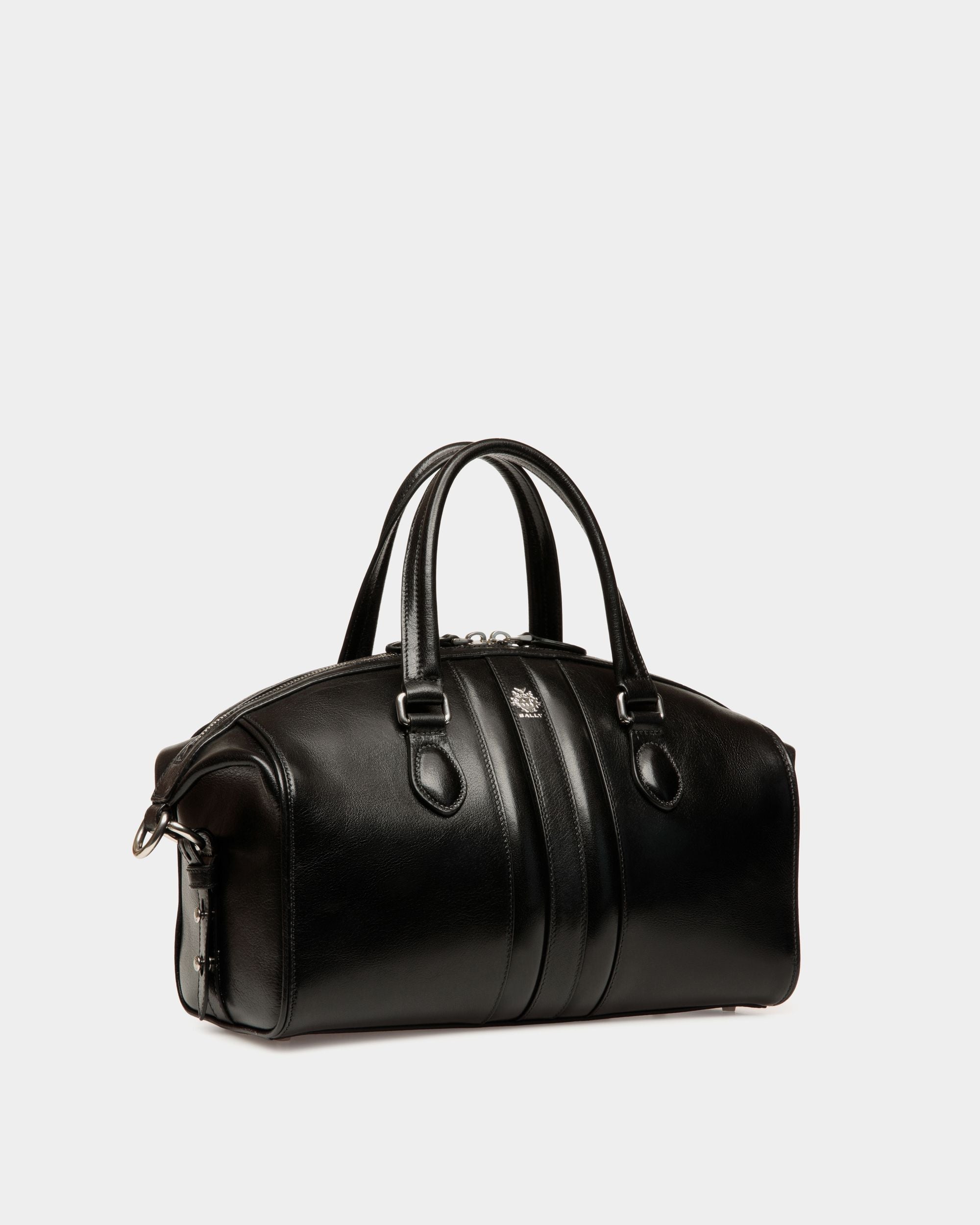 Borsa A Mano Beckett In Pelle Nera - Donna - Bally - 04