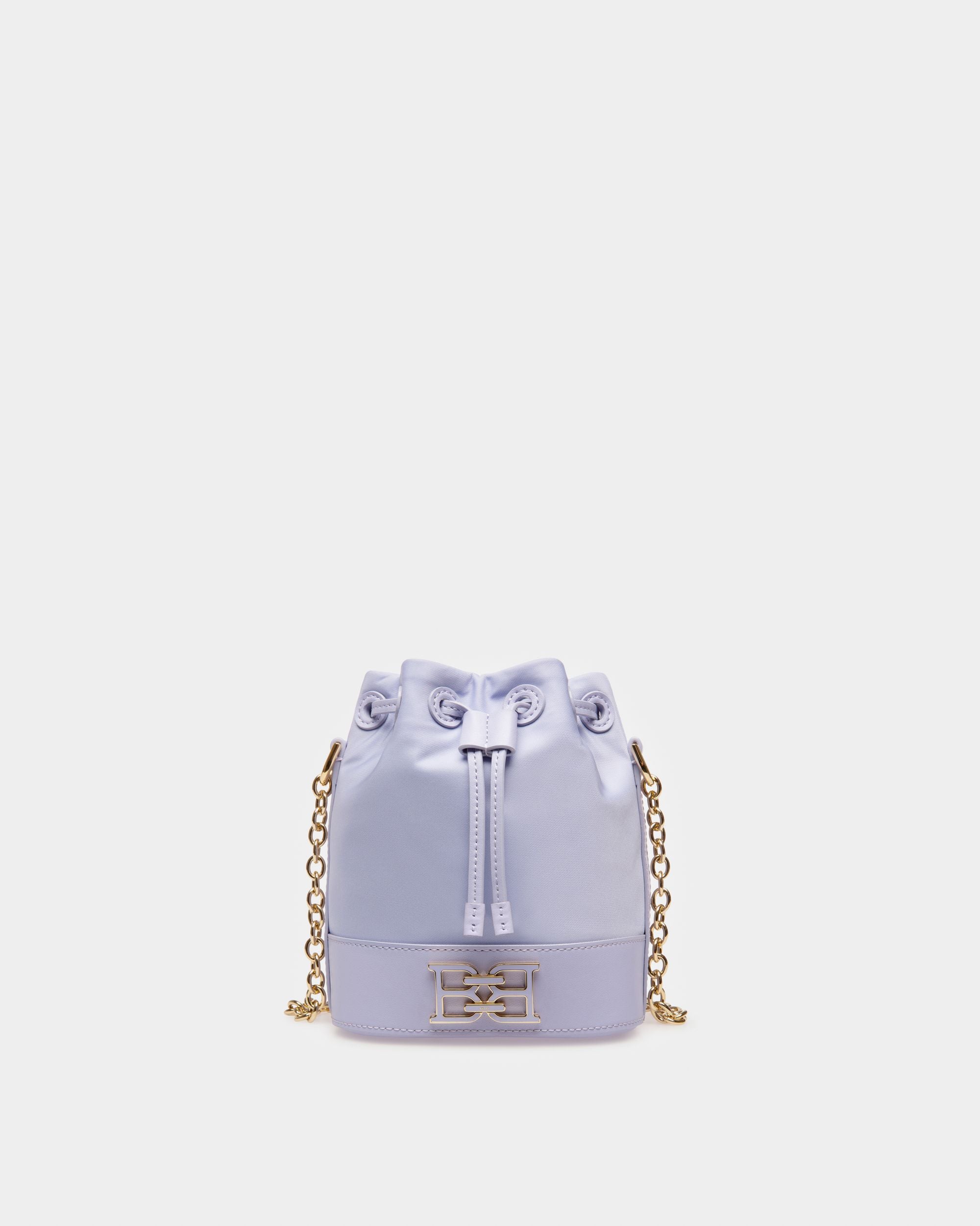 Eoh Small Borsa A Secchiello In Nylon Lilla - Donna - Bally - 01