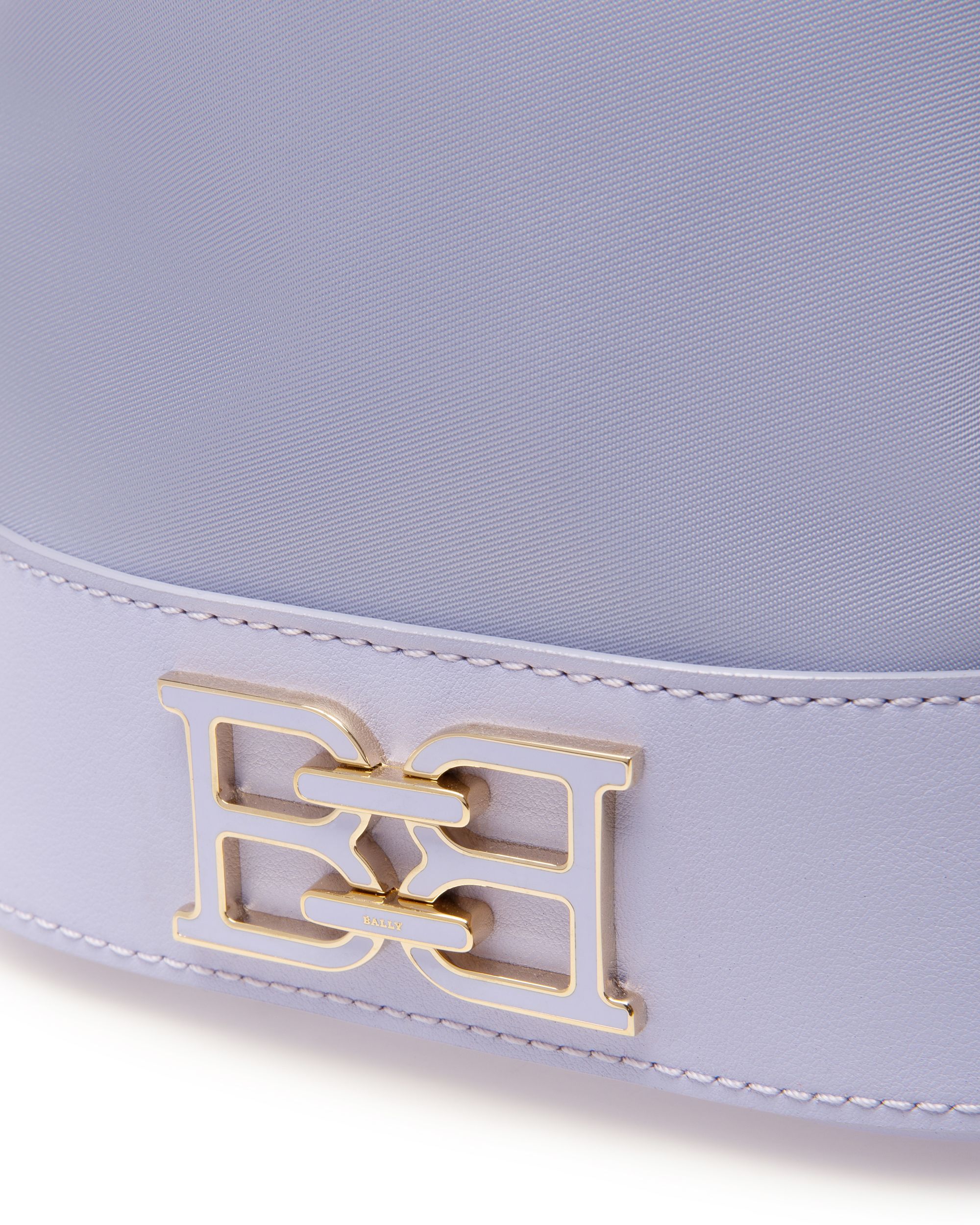 Eoh Small Borsa A Secchiello In Nylon Lilla - Donna - Bally - 05