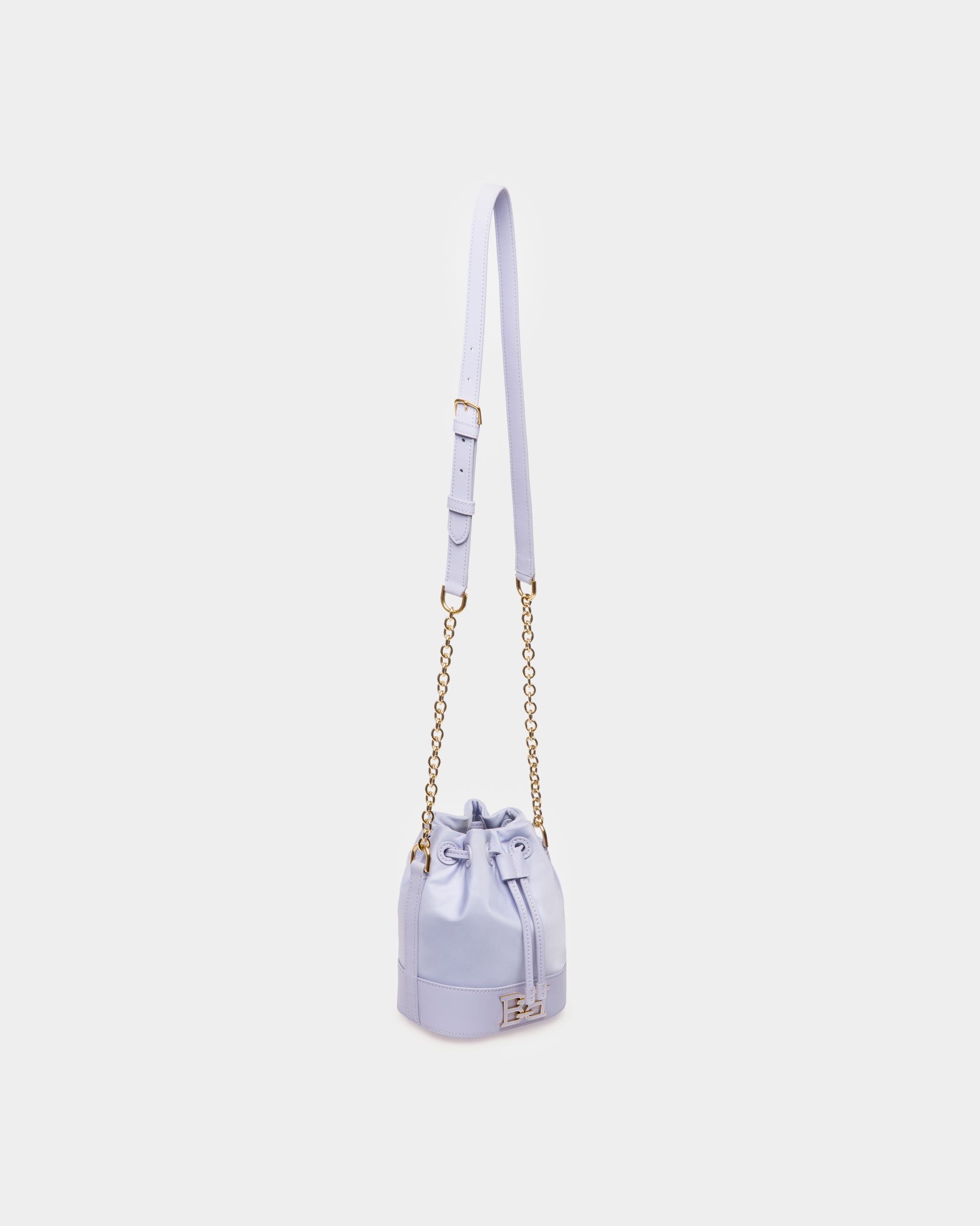 Eoh Small Borsa A Secchiello In Nylon Lilla - Donna - Bally - 06