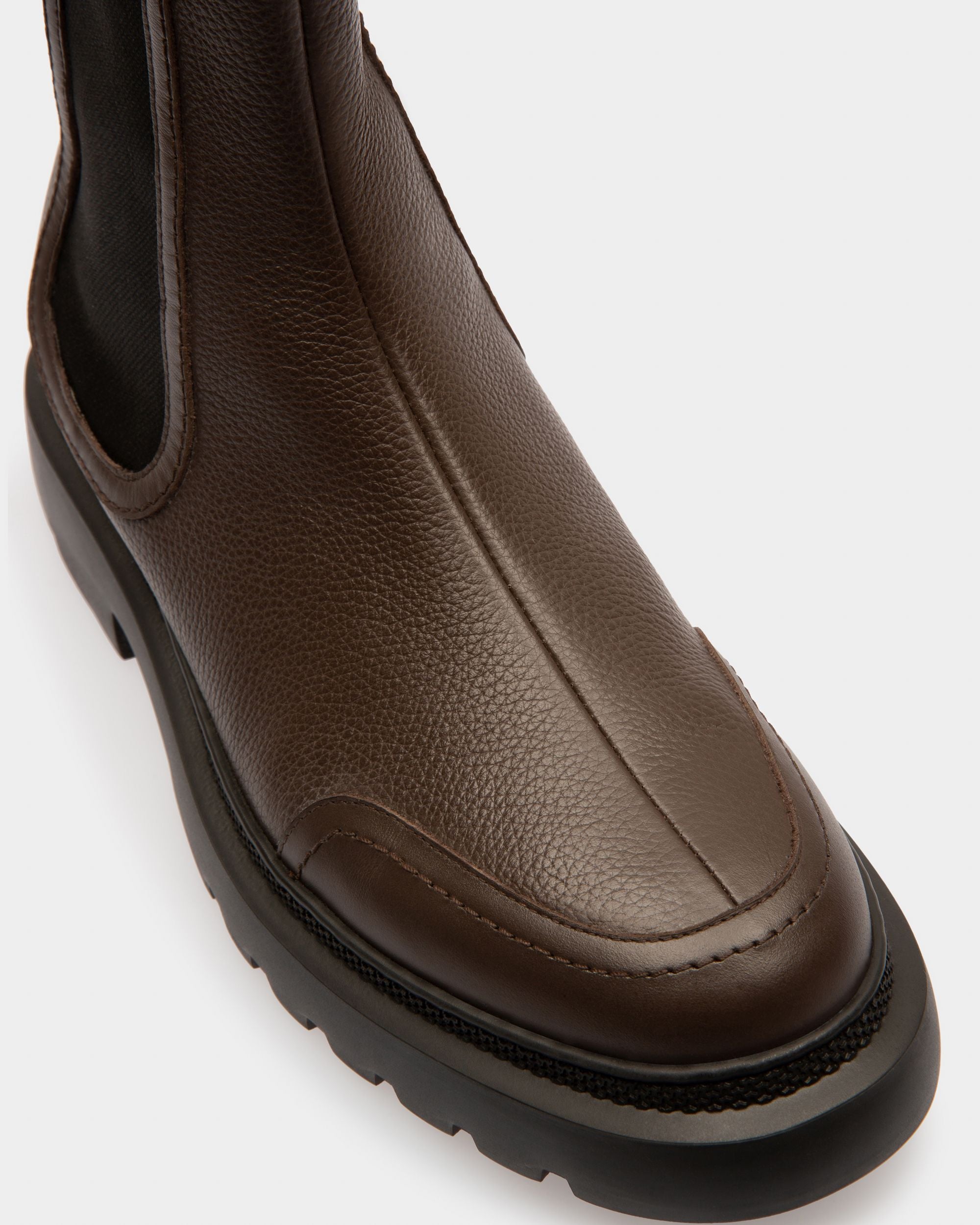 Ginny Flat Stivaletti In Pelle Marroni - Donna - Bally - 06