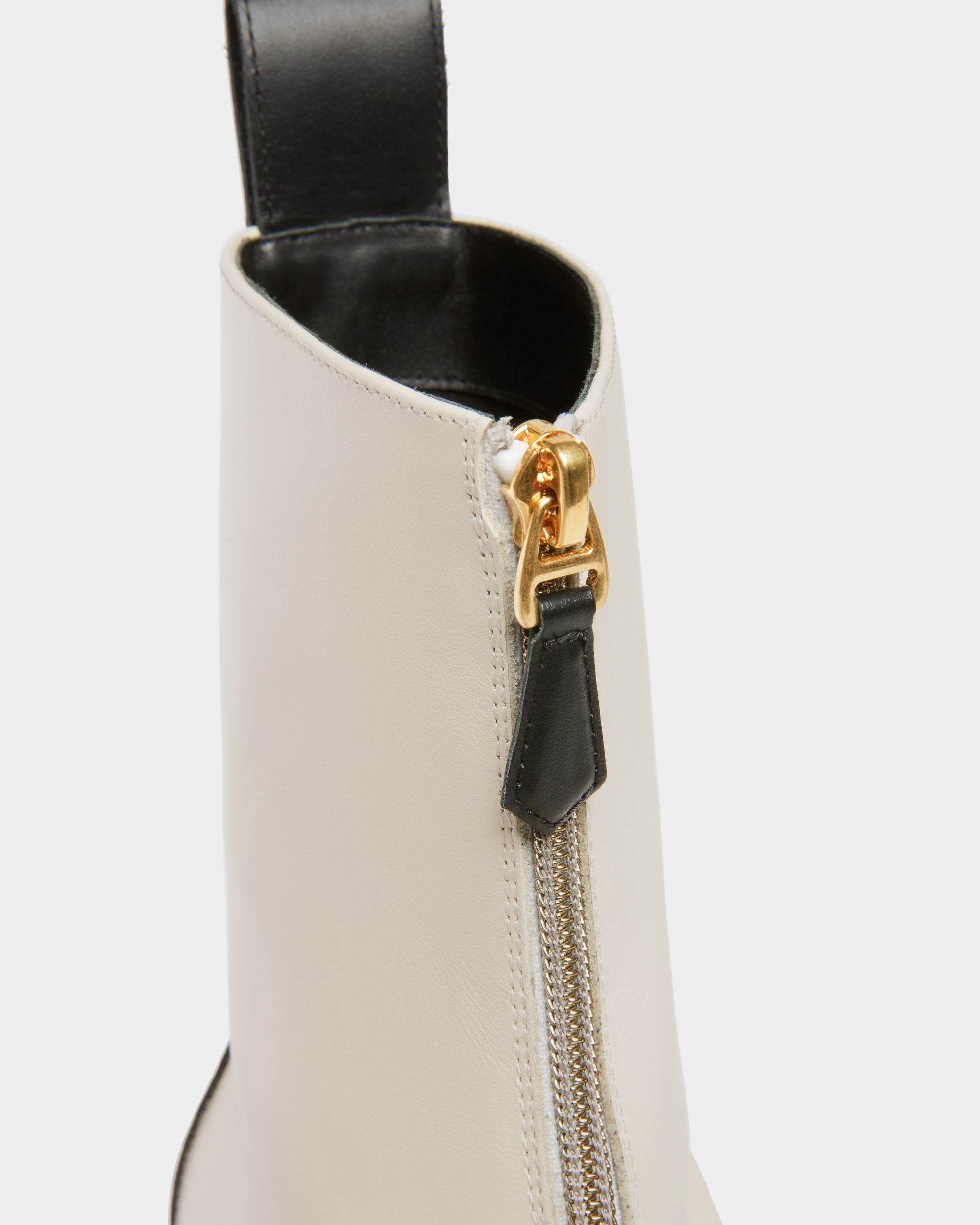 Giuli Stivaletto In Pelle Avorio - Donna - Bally - 06