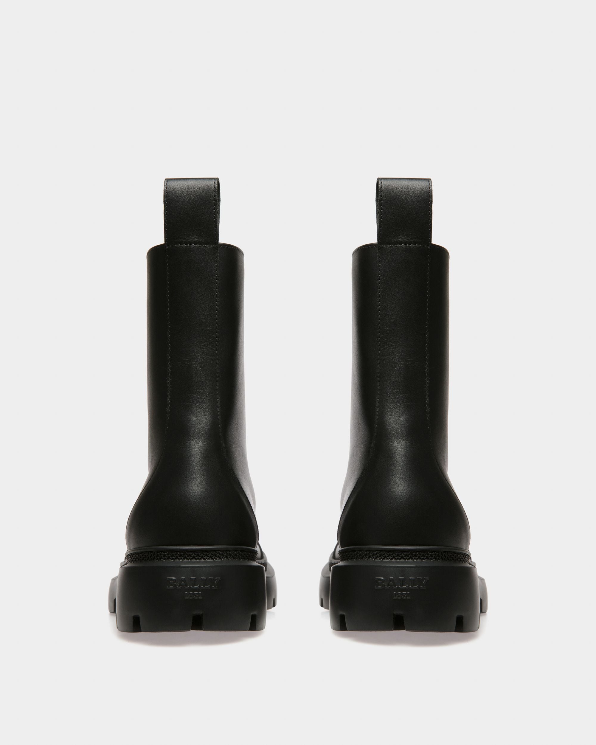 Giuli Stivaletto In Pelle Nera - Donna - Bally - 04