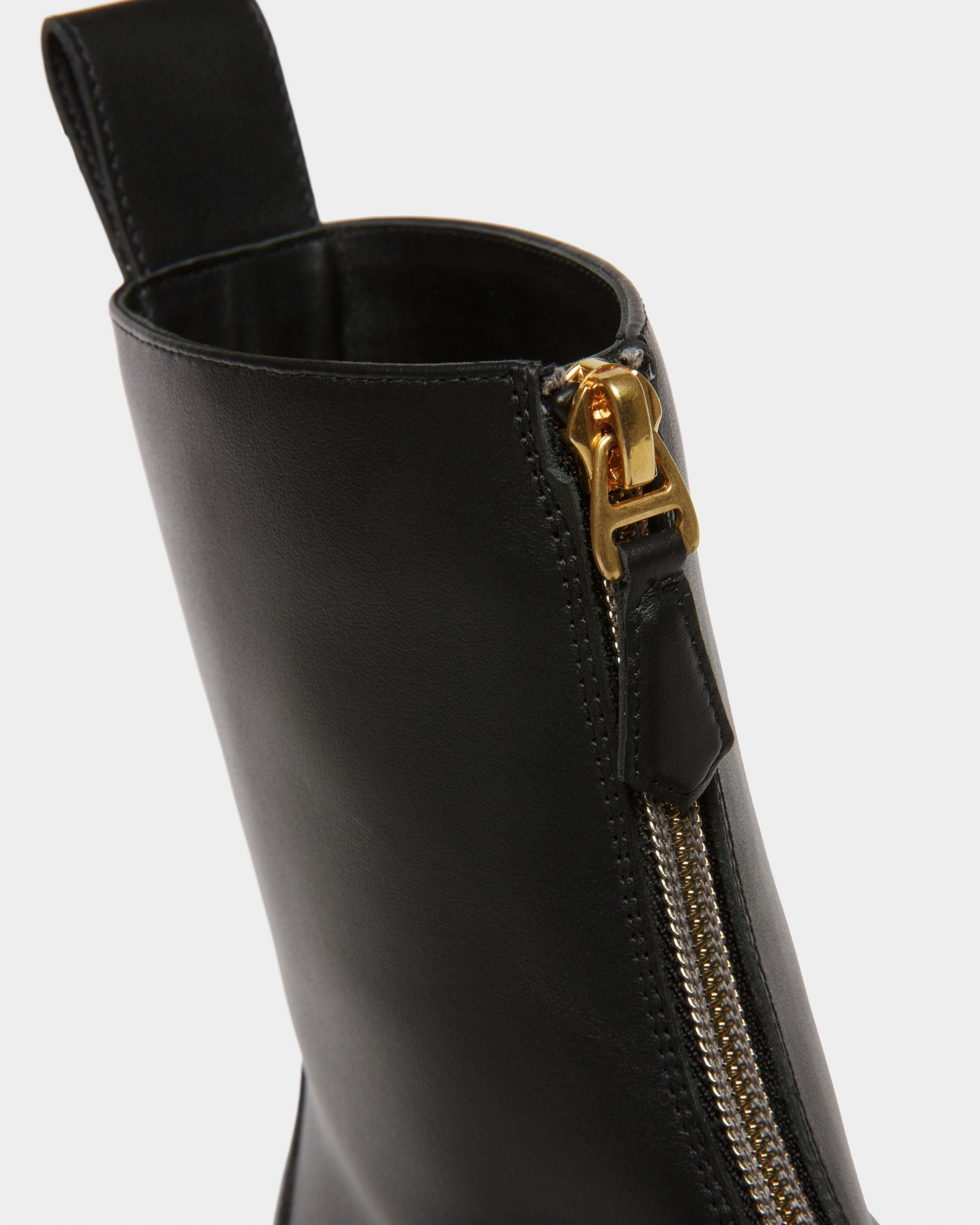 Giuli Stivaletto In Pelle Nera - Donna - Bally - 06