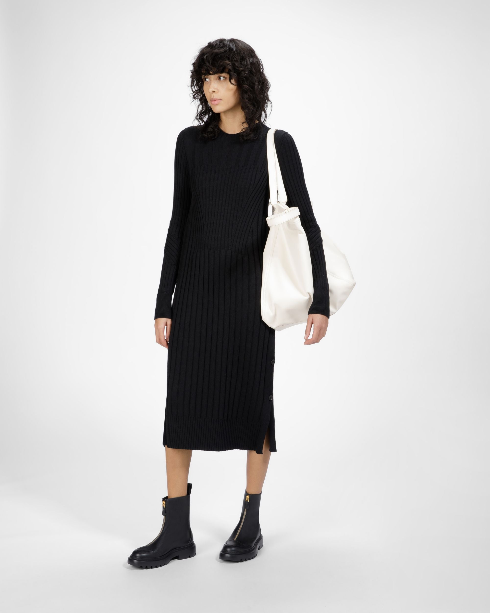 Giuli Stivaletto In Pelle Nera - Donna - Bally - 07