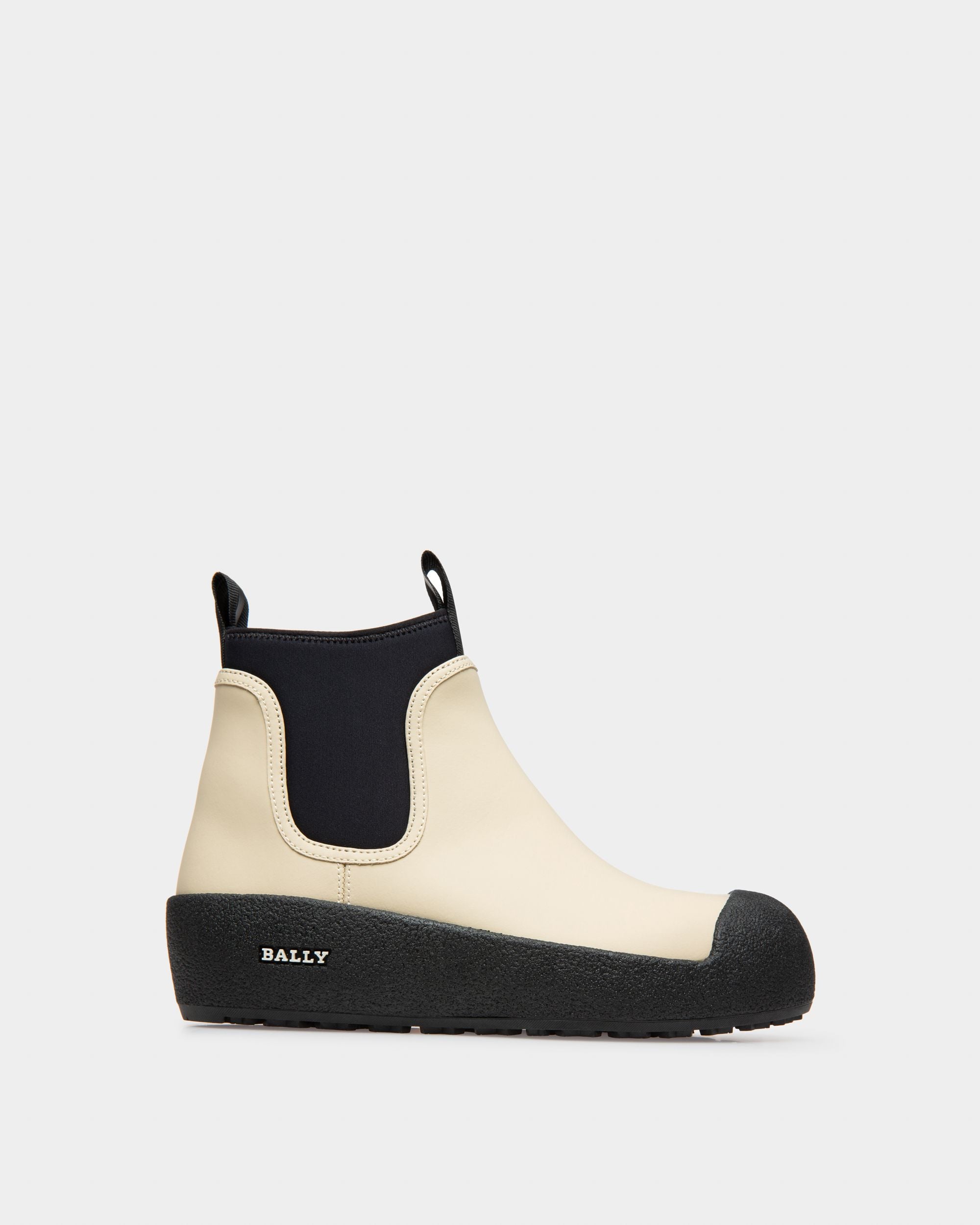 Gadey Stivaletti In Pelle Navy Beige - Donna - Bally - 01