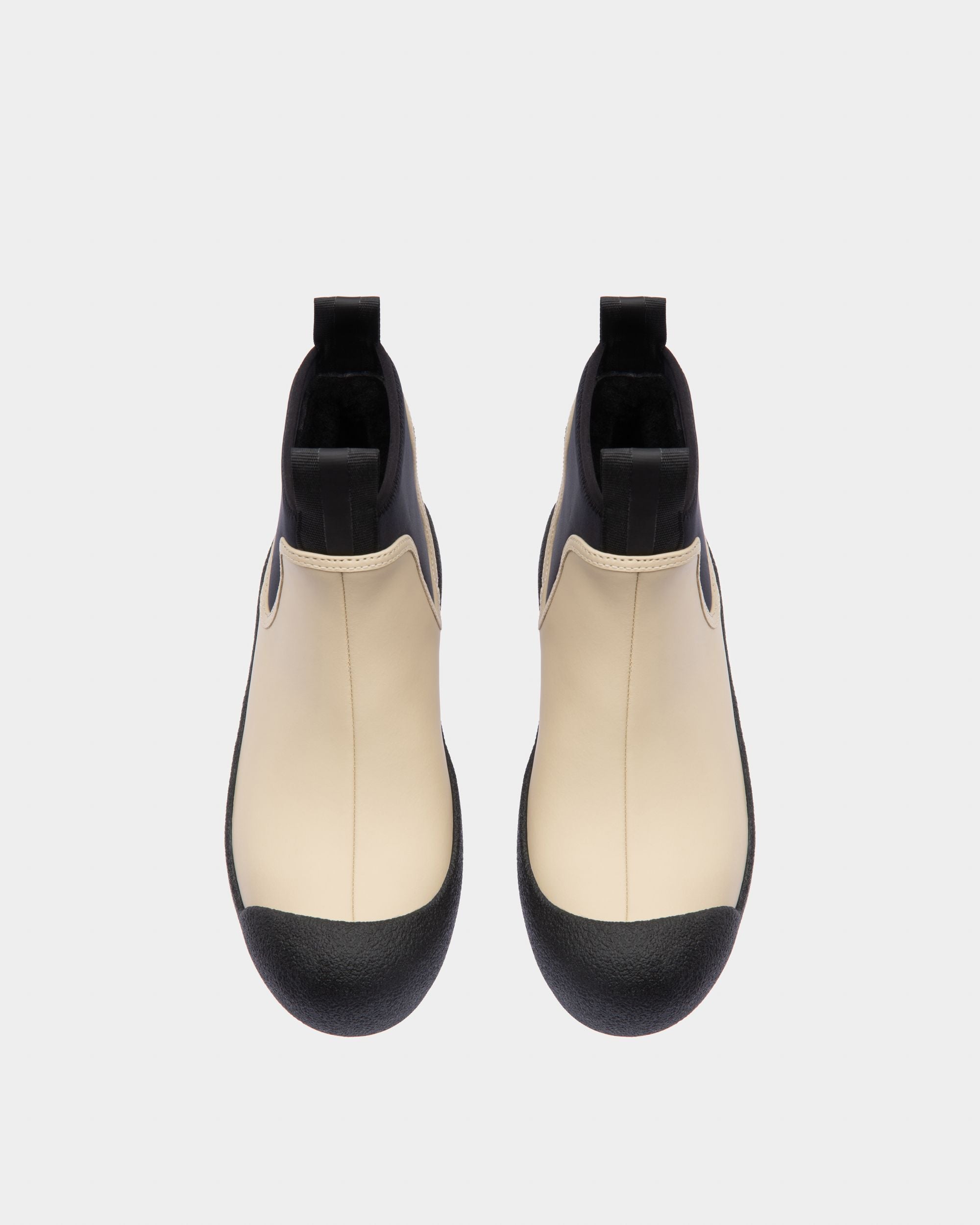 Gadey Stivaletti In Pelle Navy Beige - Donna - Bally - 02