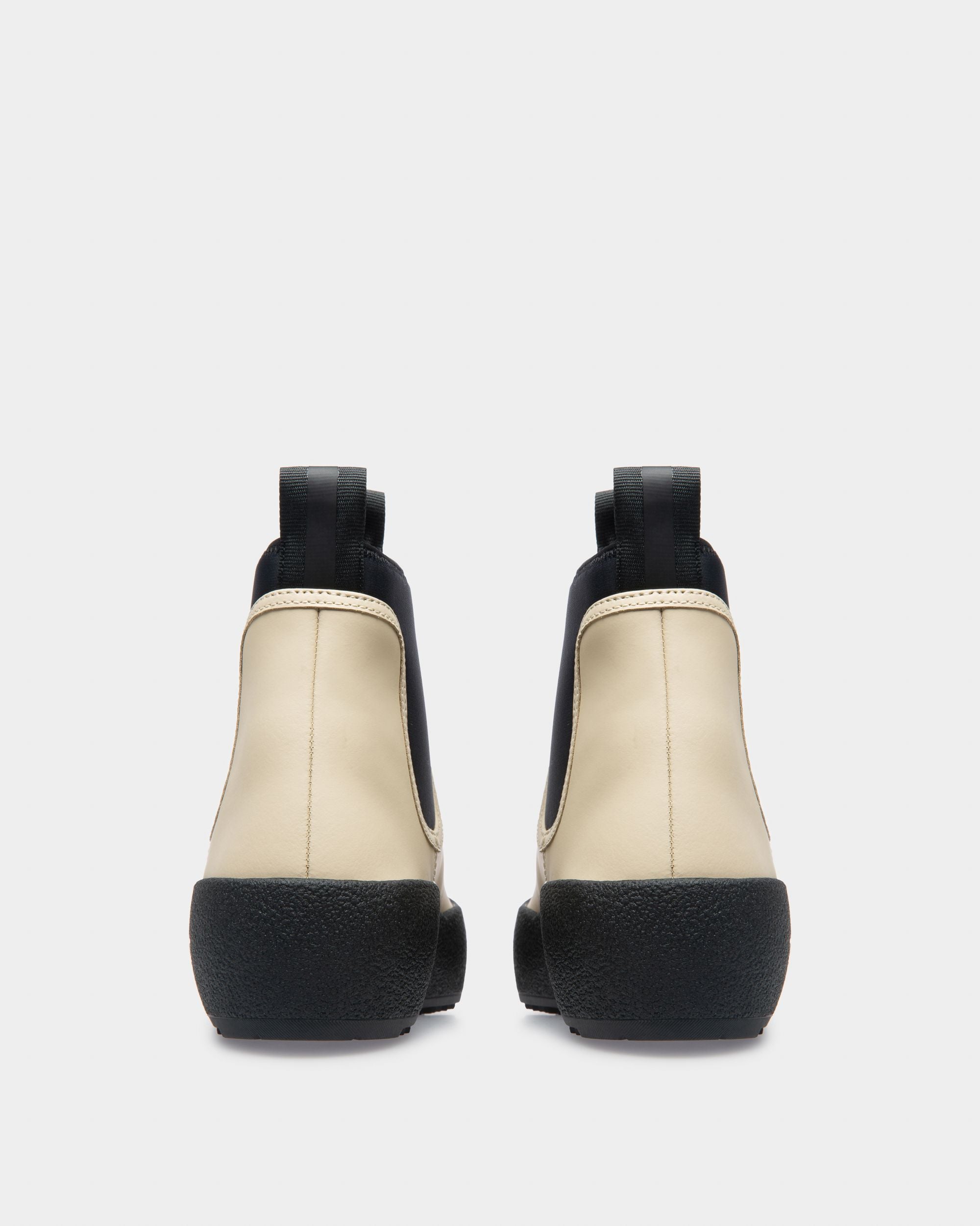 Gadey Stivaletti In Pelle Navy Beige - Donna - Bally - 04