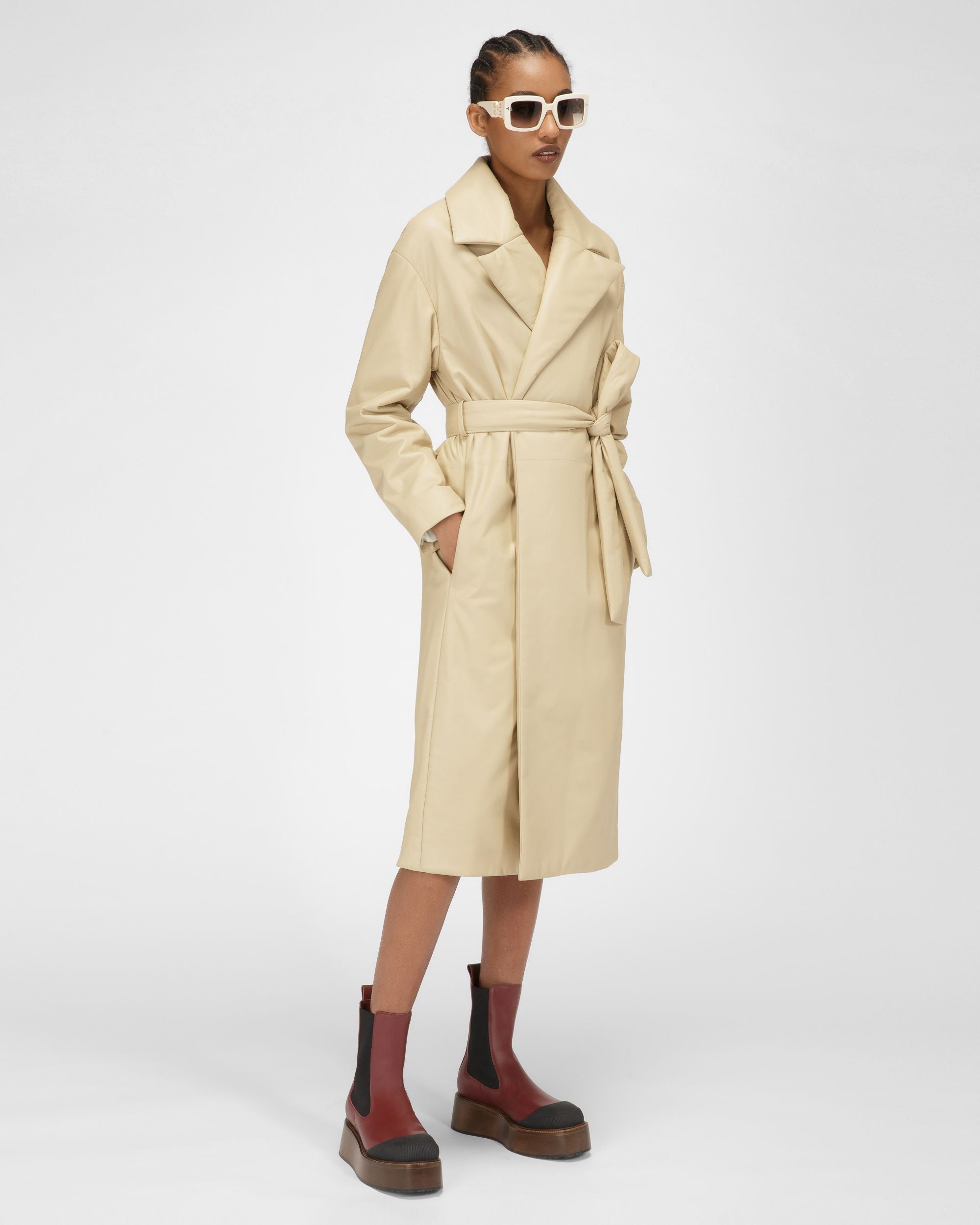 Ilene Sitvaletti In Pelle In Rosso Heritage - Donna - Bally - 03