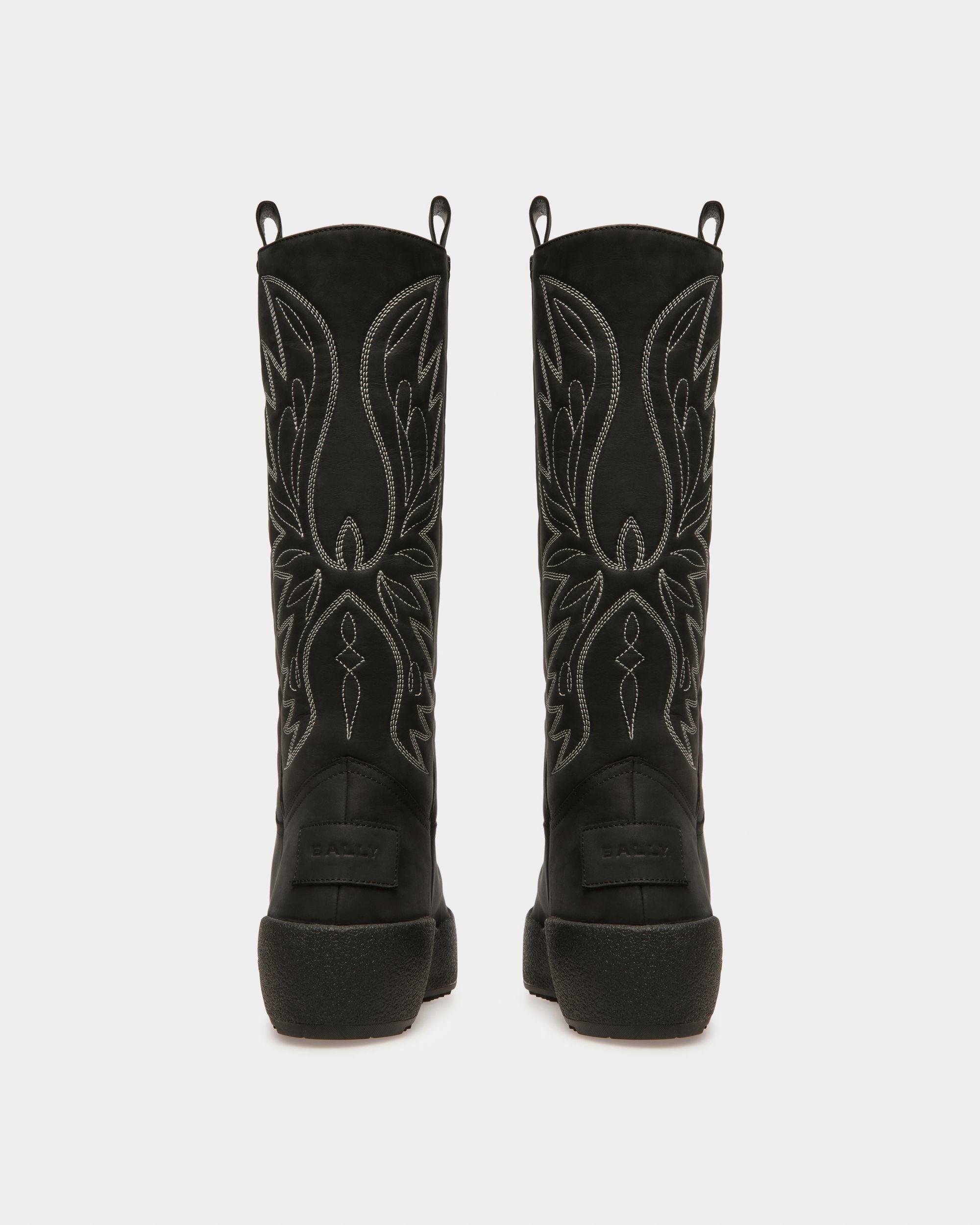 Montana | Stivale Alto Donna | Pelle Nera | Bally - Donna - Bally - 04