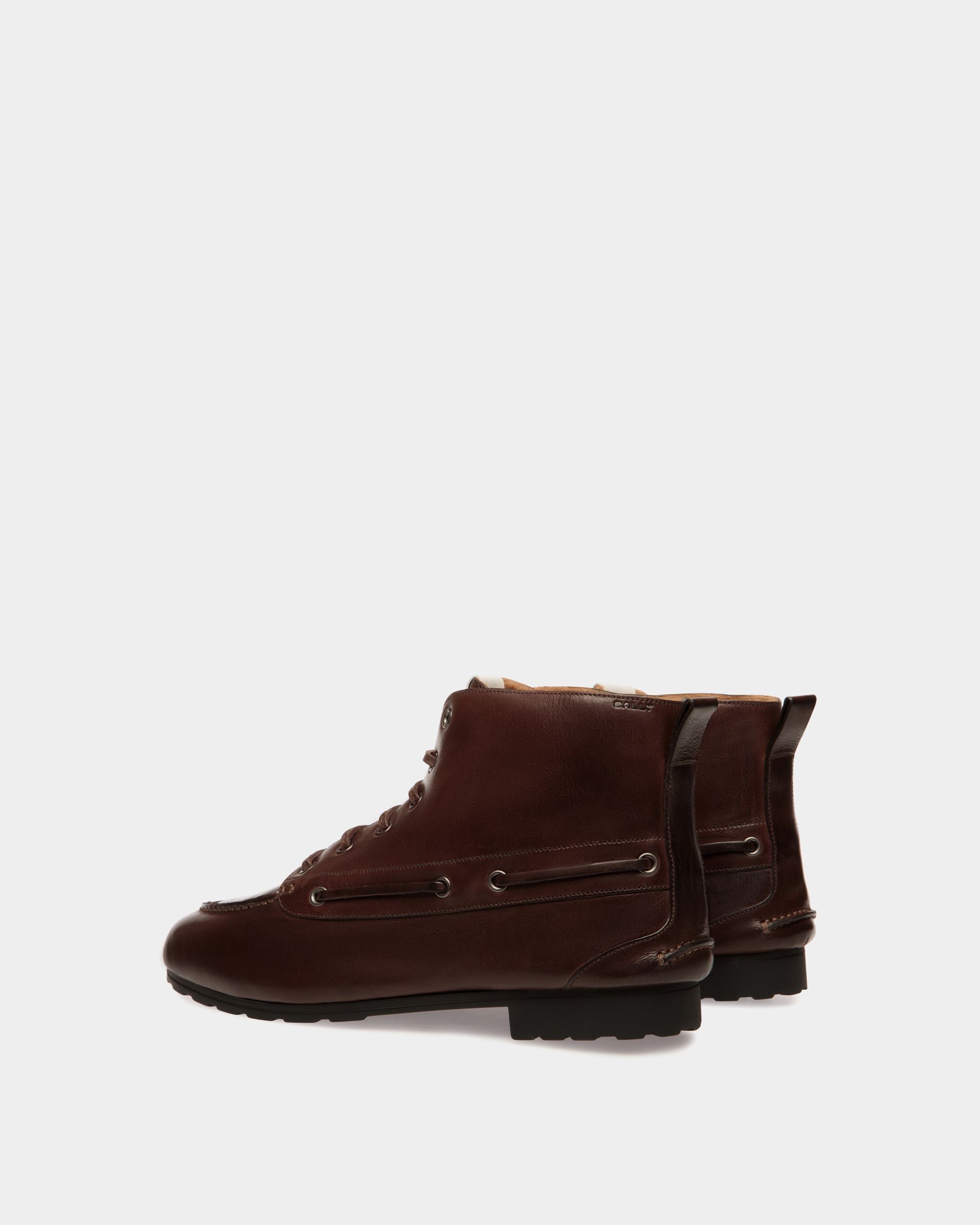 Stivaletto Winter Capsule In Pelle Color Ebano - Donna - Bally - 03