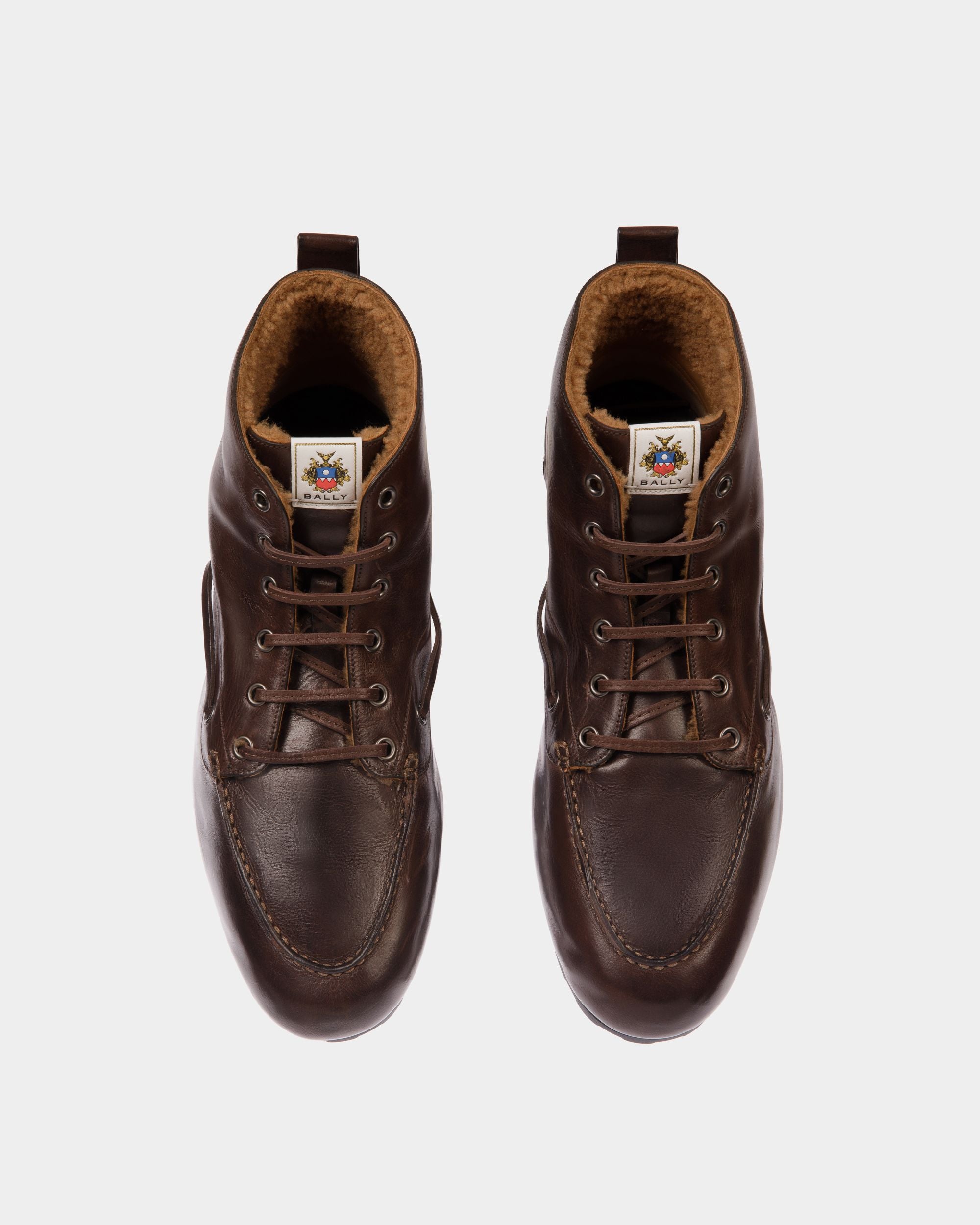 Stivaletto Winter Capsule In Pelle Color Ebano - Donna - Bally - 04