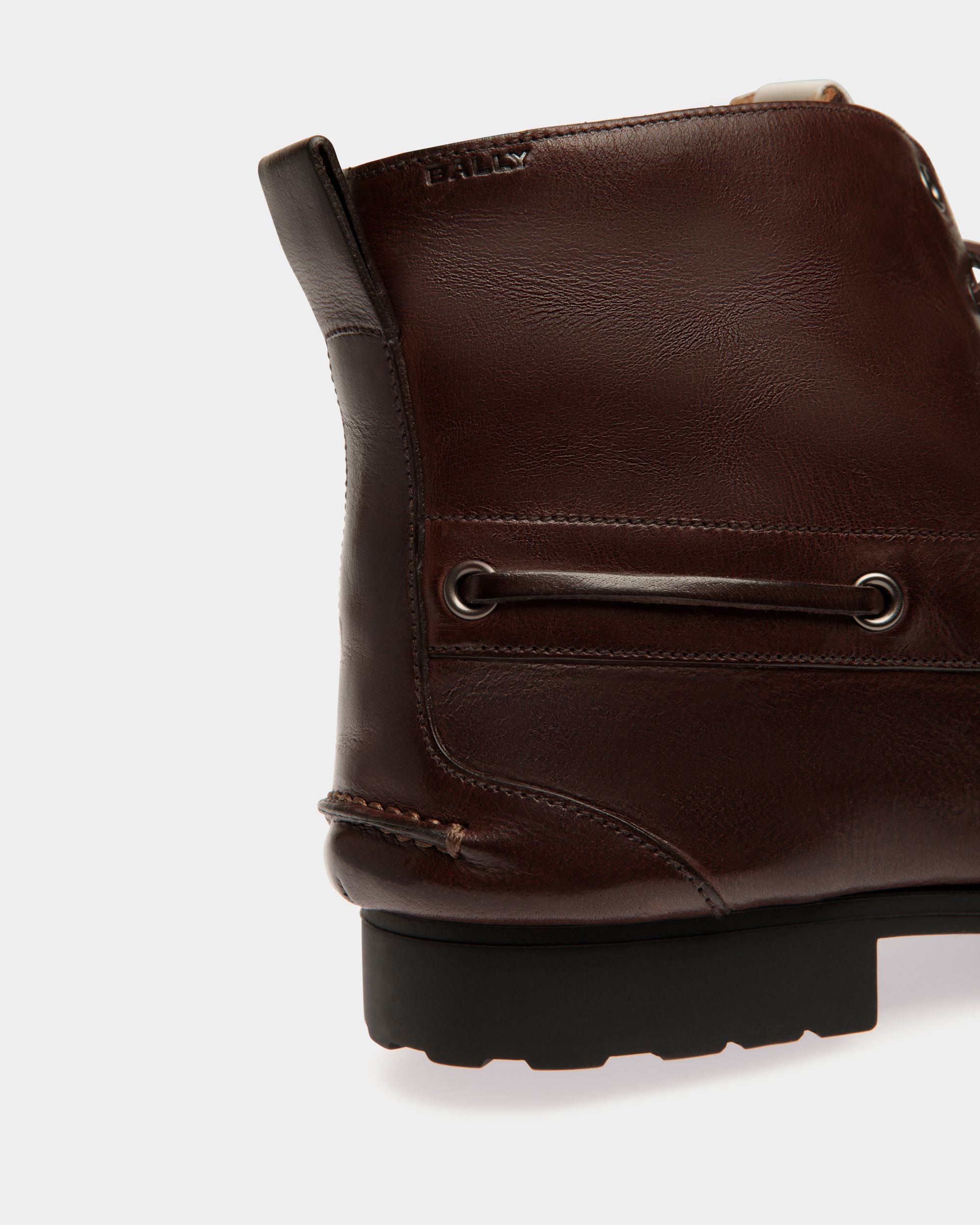 Stivaletto Winter Capsule In Pelle Color Ebano - Donna - Bally - 05