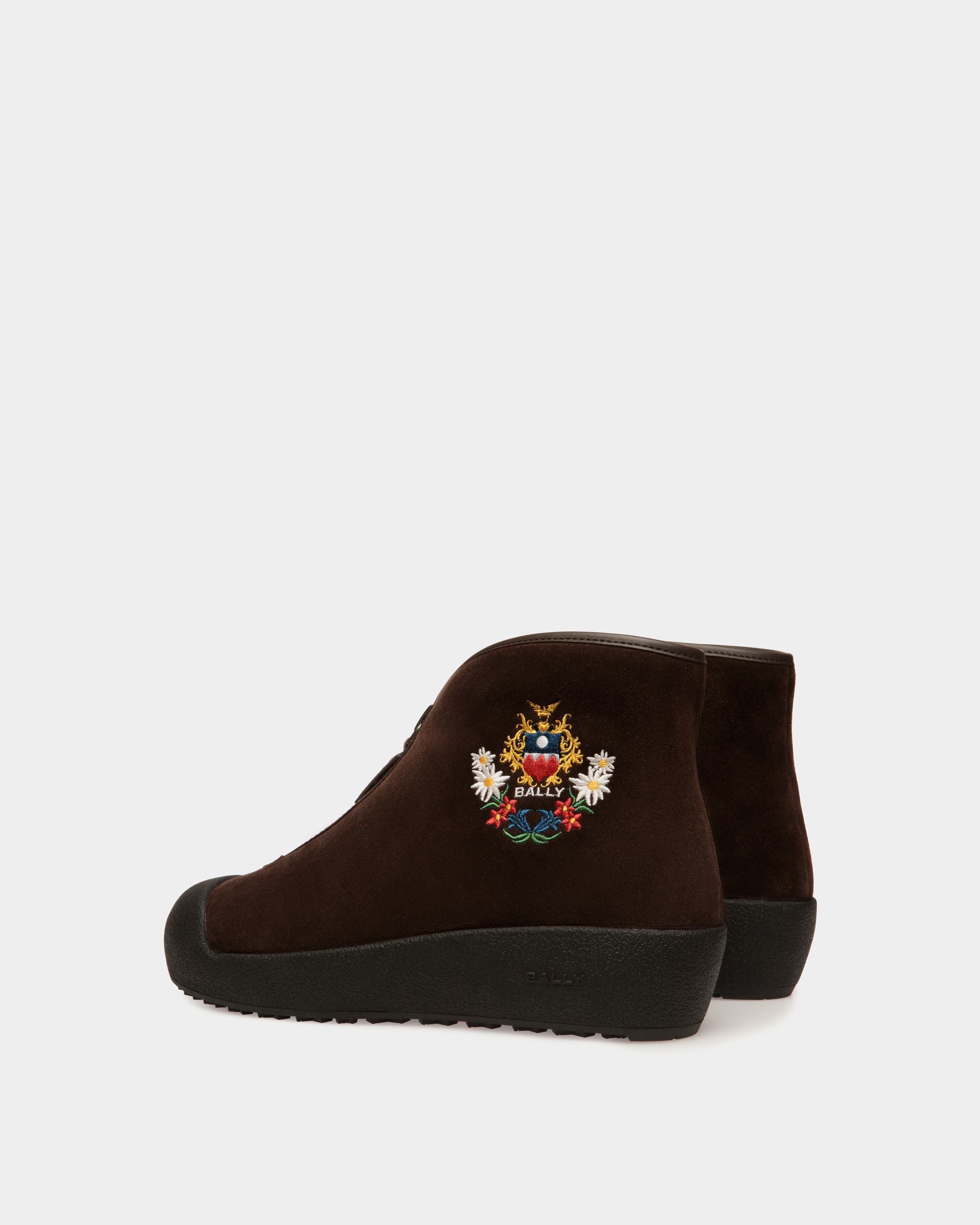 Stivaletto Winter Capsule In Pelle Scamosciata Marrone - Donna - Bally - 04