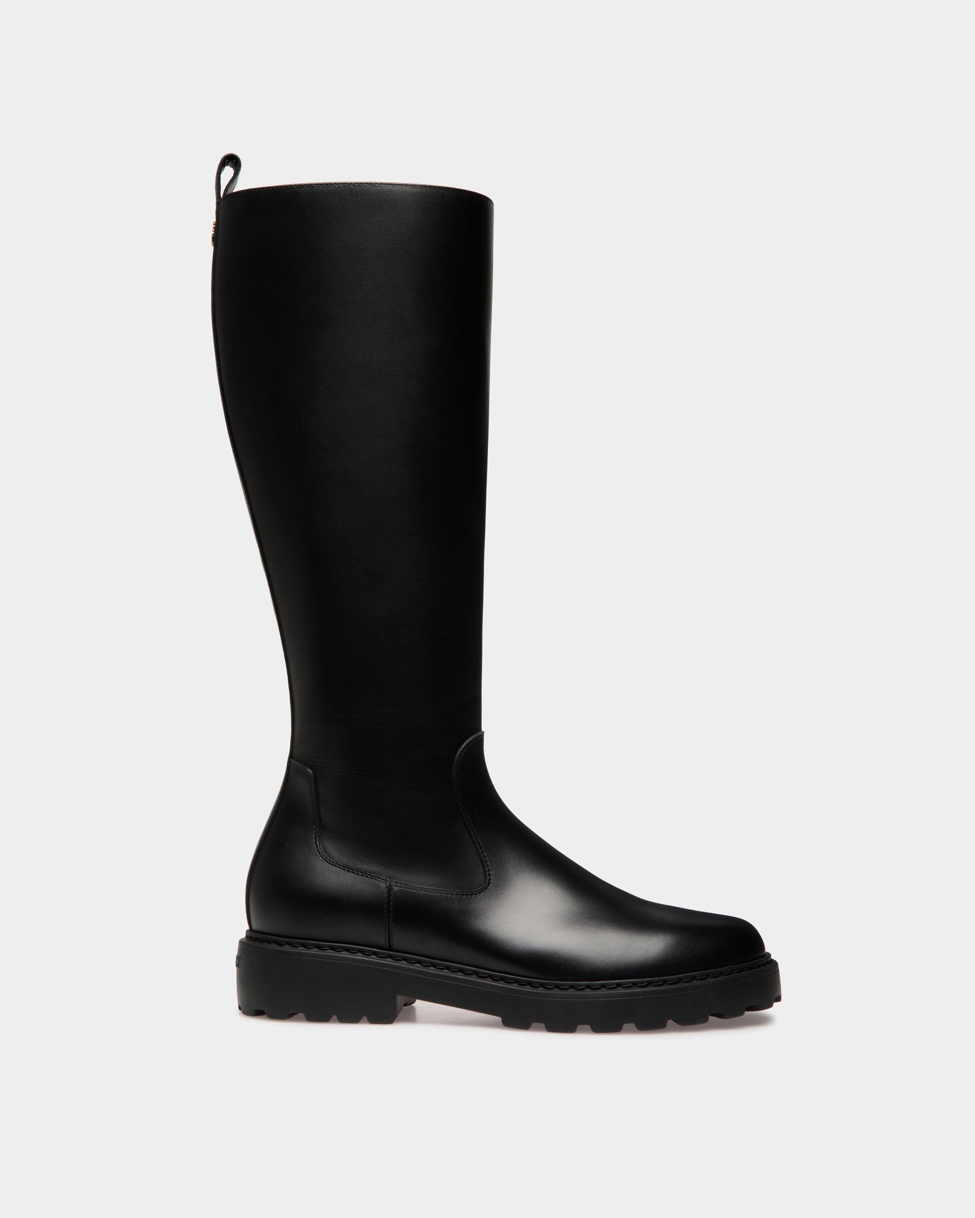 Stivale Gusto In Pelle Nera - Donna - Bally - 01