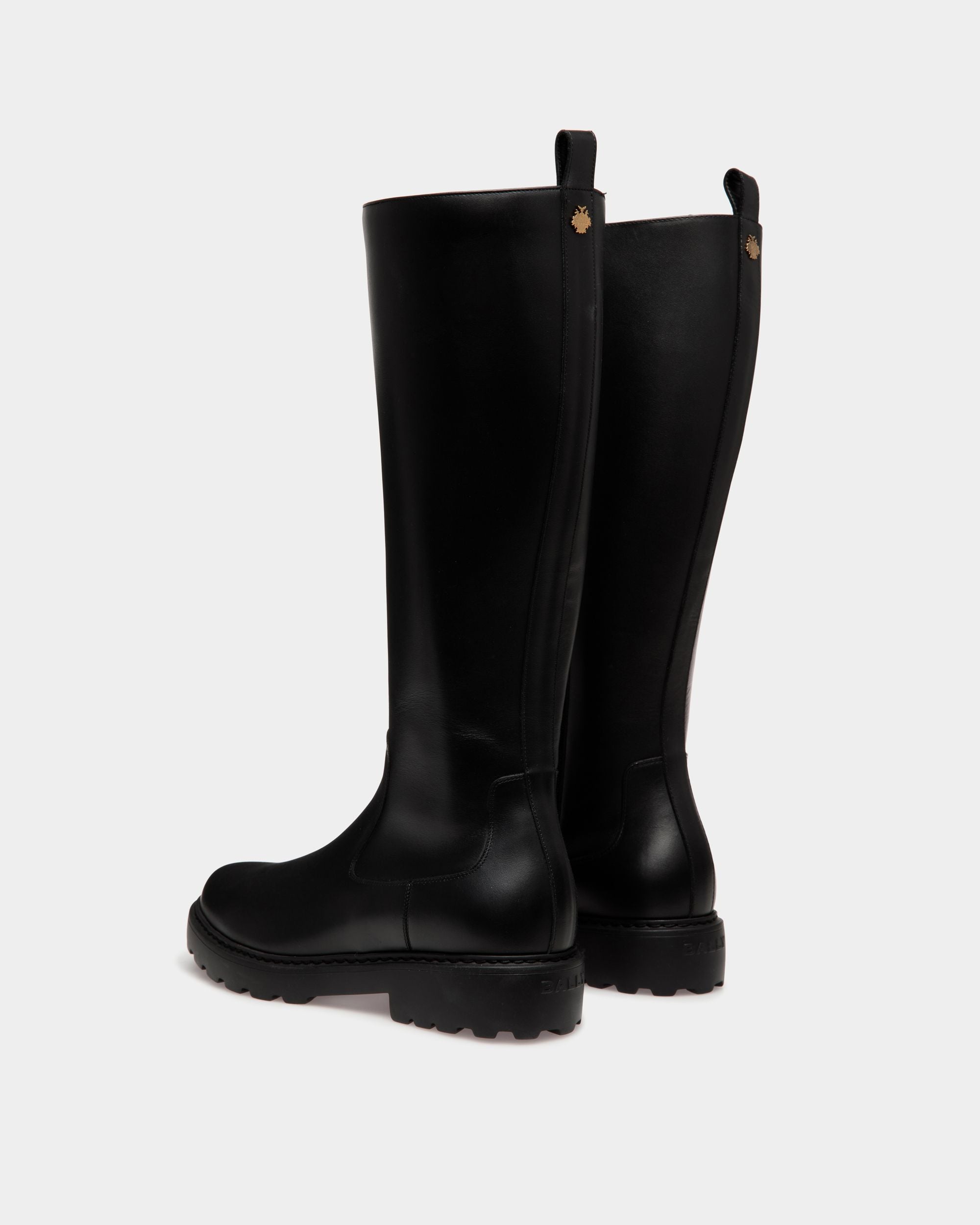 Stivale Gusto In Pelle Nera - Donna - Bally - 03
