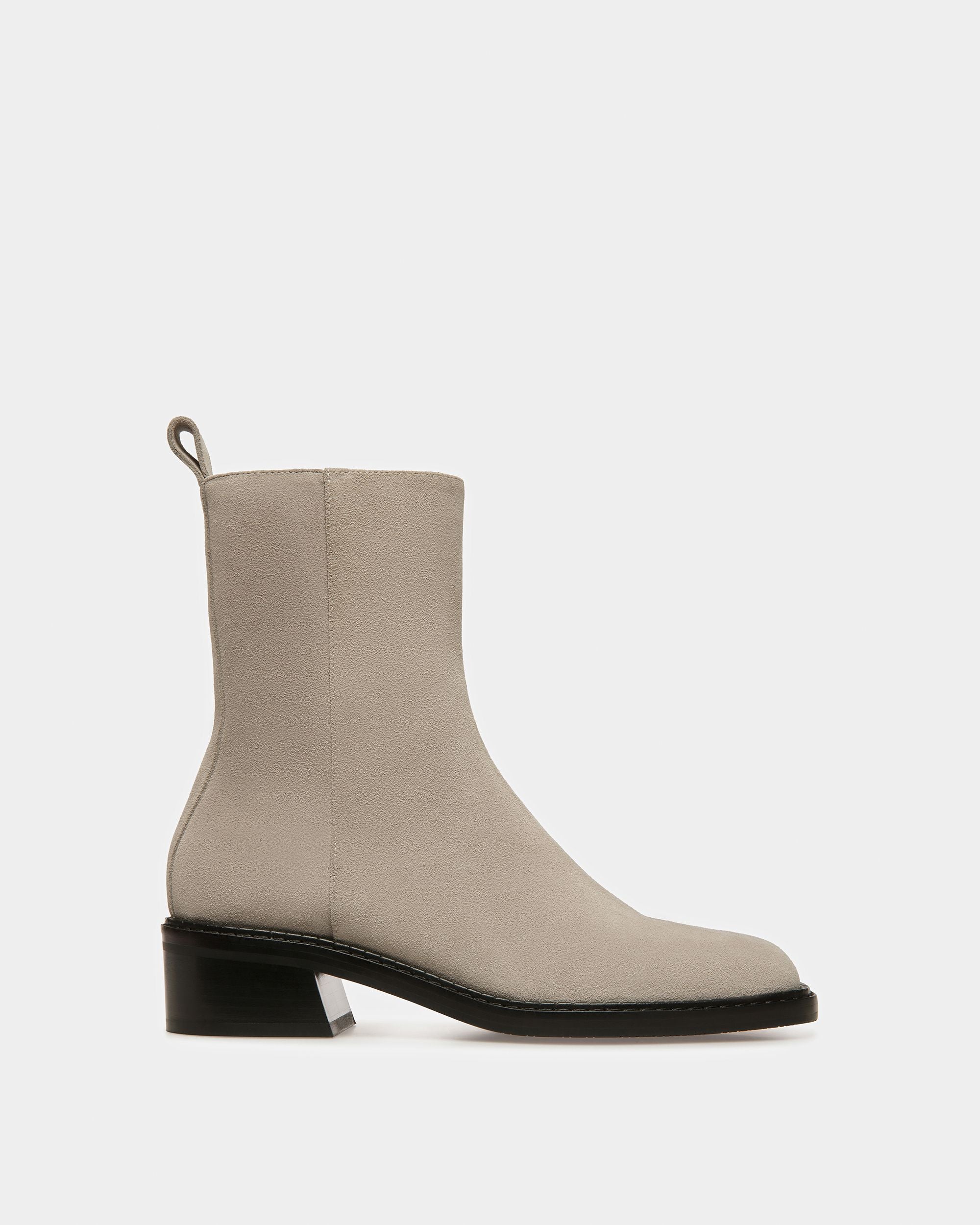 Austine Stivale In Pelle Grigia - Donna - Bally - 01