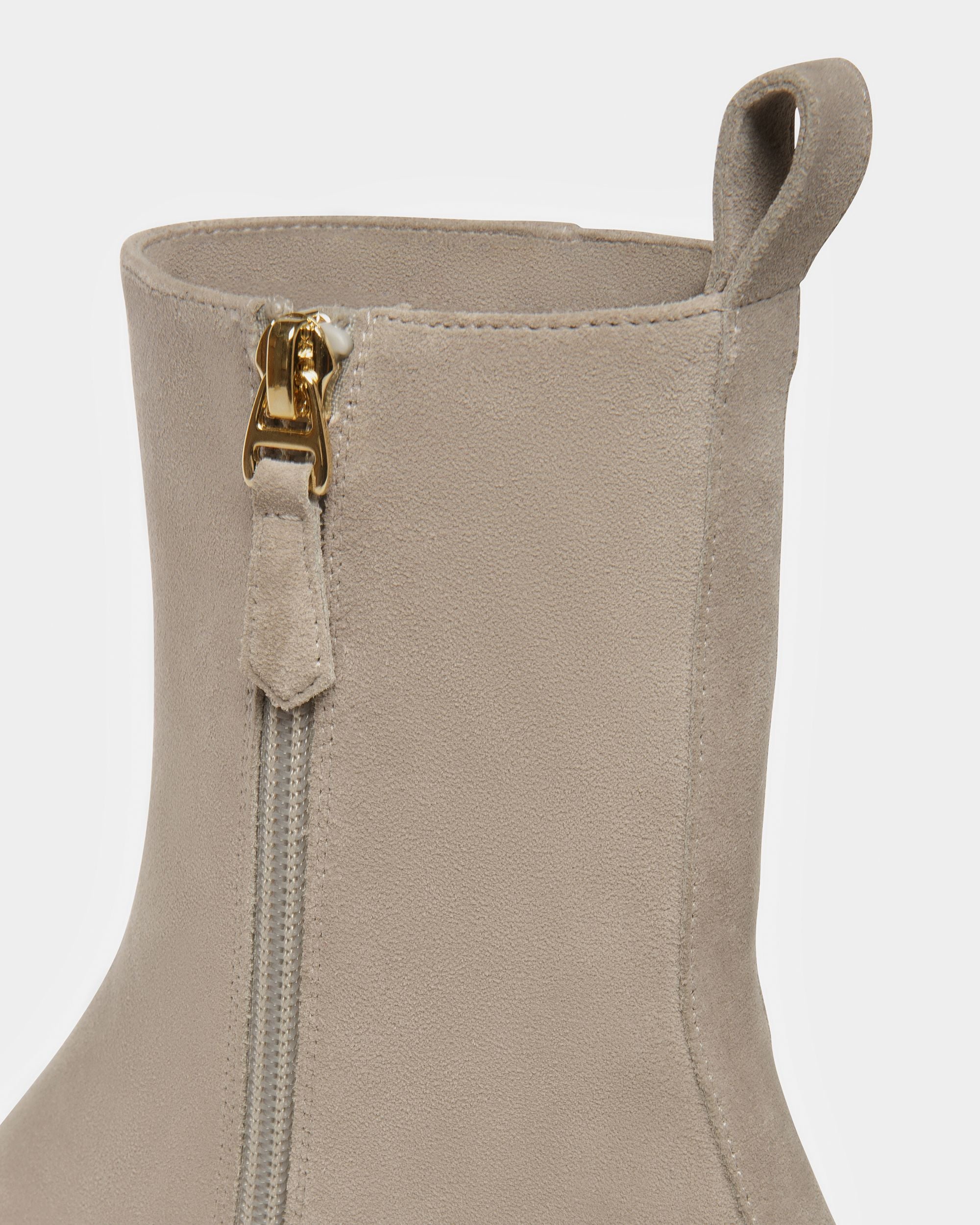 Austine Stivale In Pelle Grigia - Donna - Bally - 05