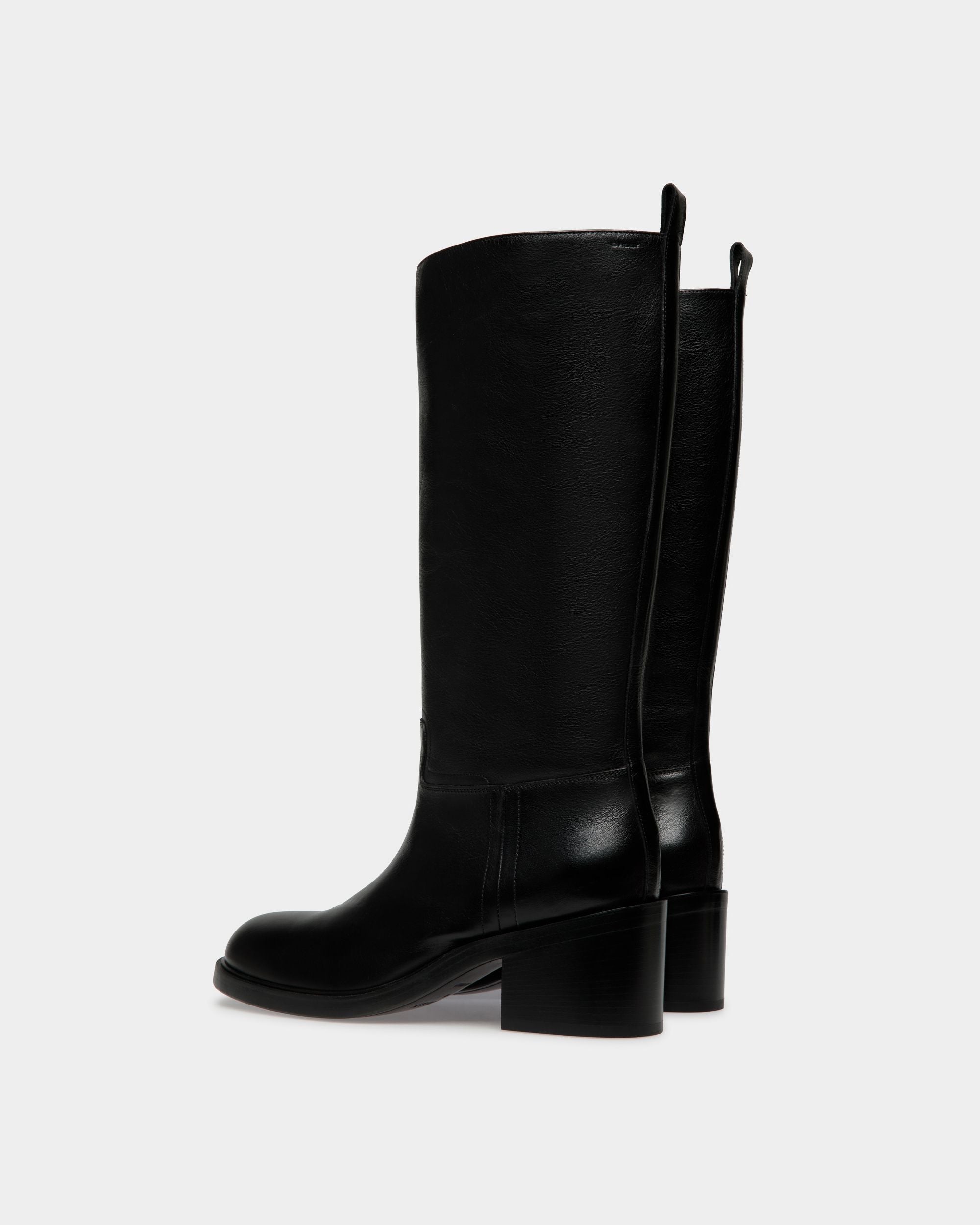 Stivale Peggy In Pelle Nera - Donna - Bally - 04