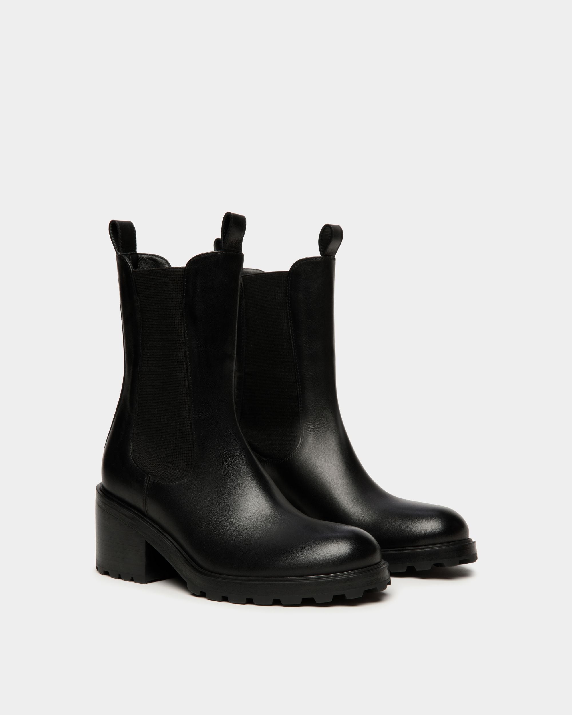 Stivaletto Gusto In Pelle Nera - Donna - Bally - 02