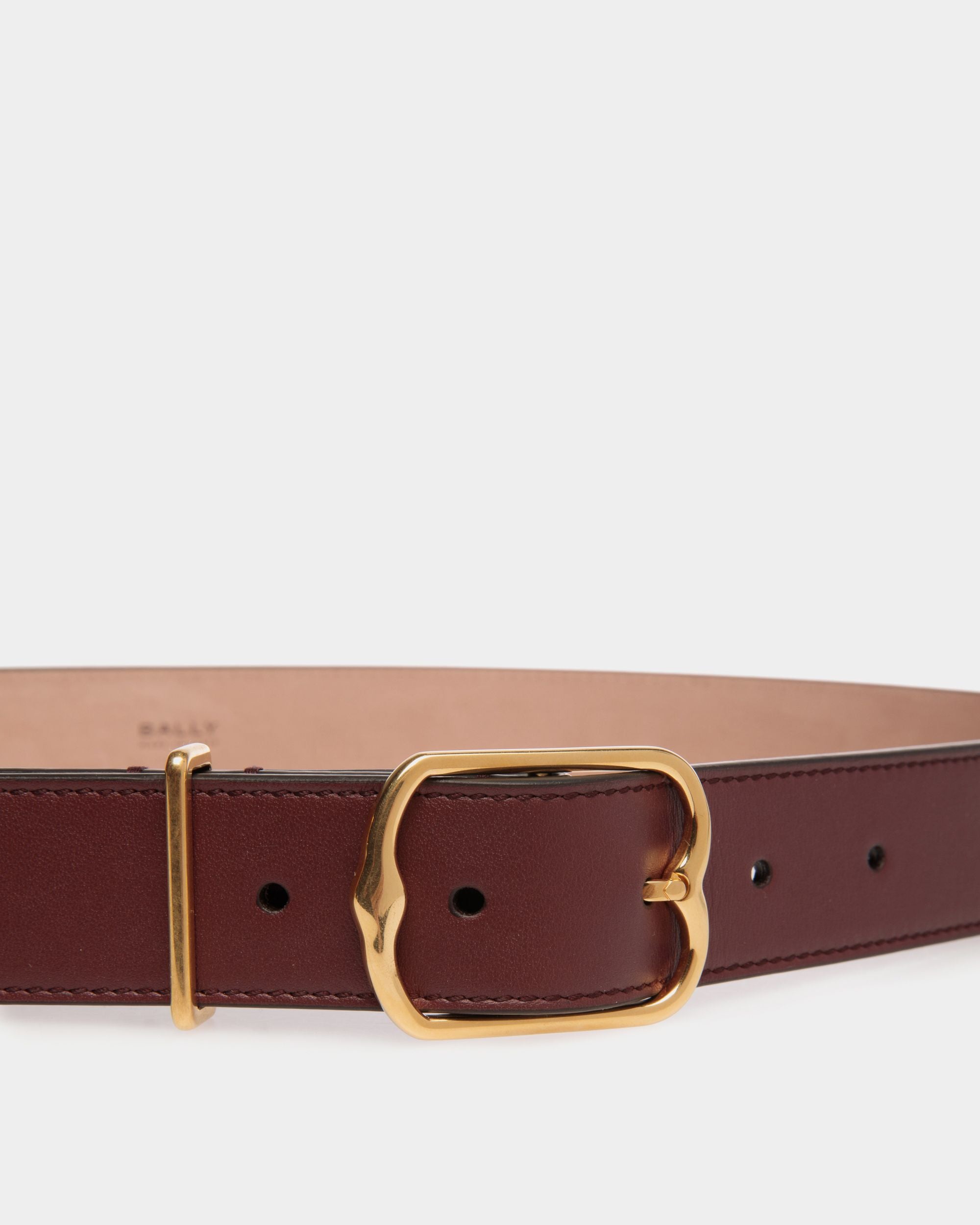 Cintura Emblem 30 mm In Pelle Andorra - Donna - Bally - 03