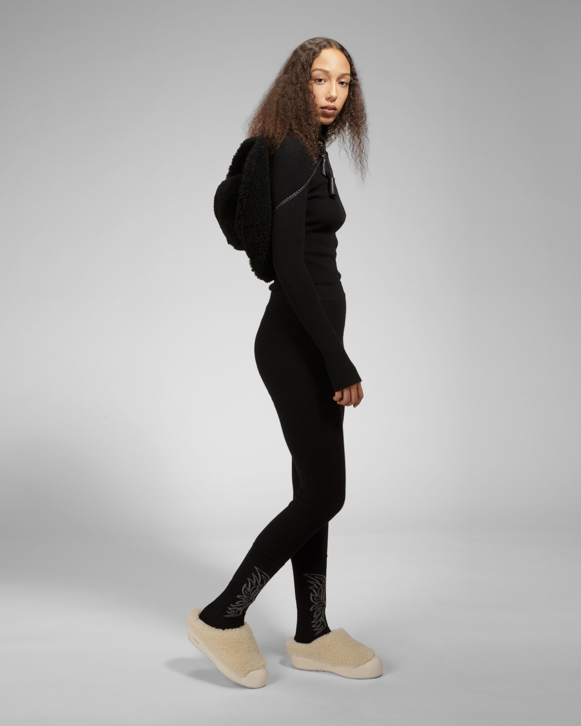 Leggings In Cachemire - Donna - Bally - 05