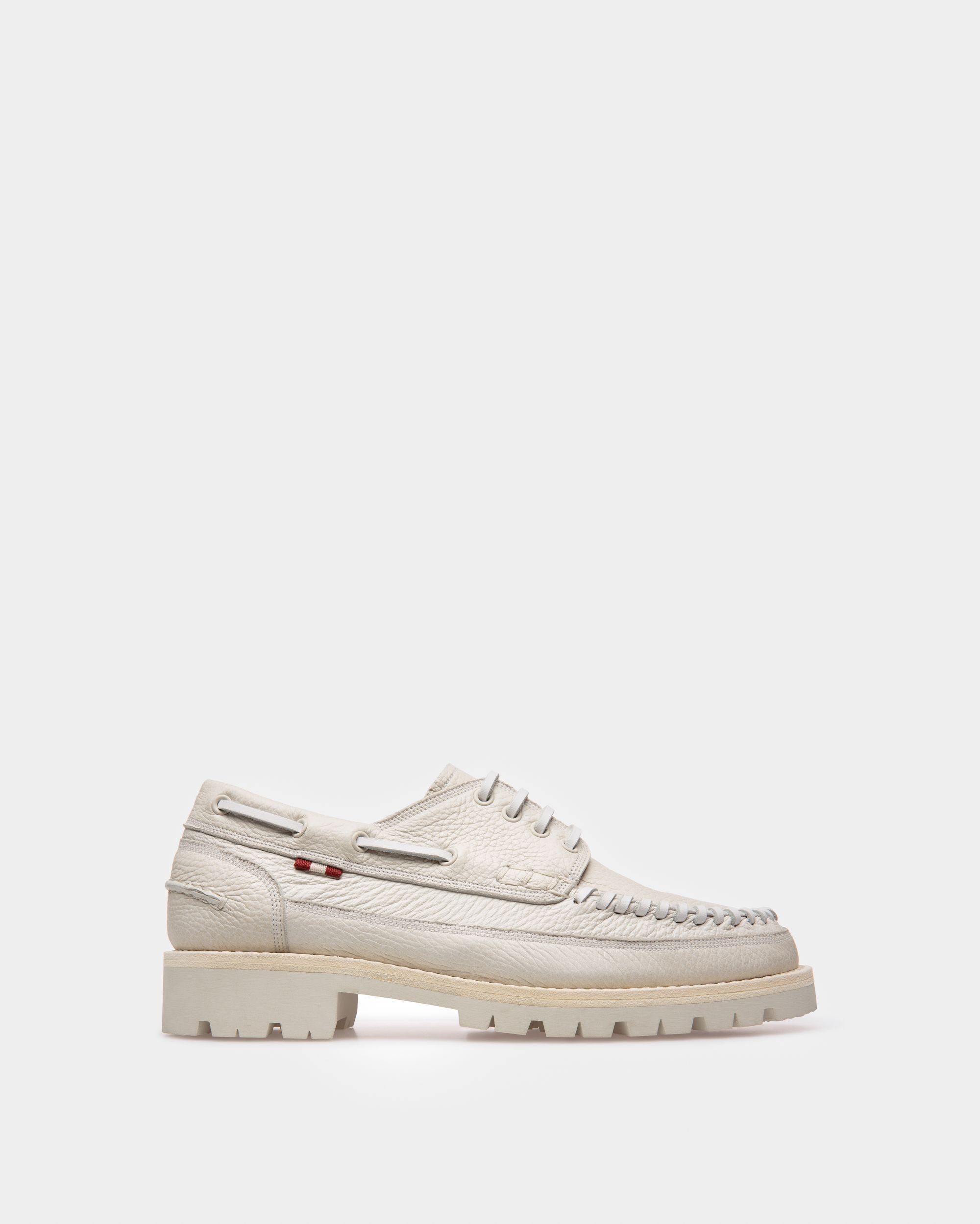 Trendal Mocassini In Pelle Color Bianco Antico - Donna - Bally - 01