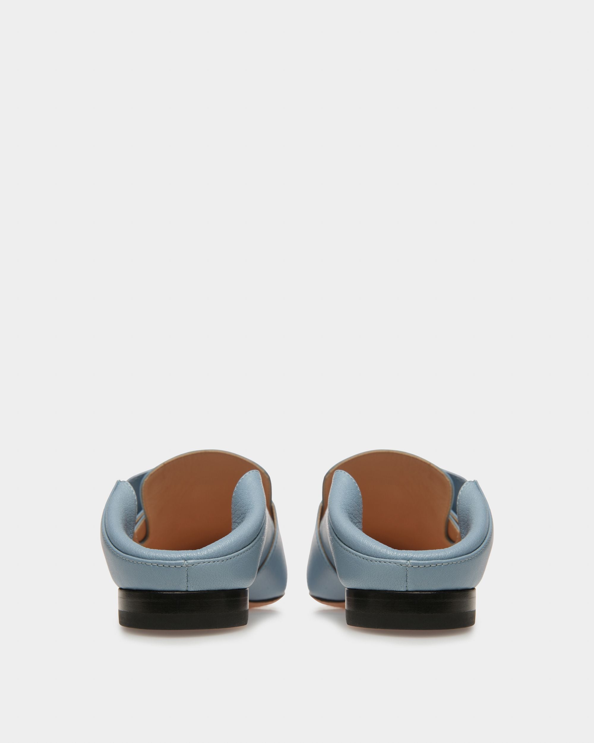 Janelle Mocassino In Pelle Azzurra - Donna - Bally - 06