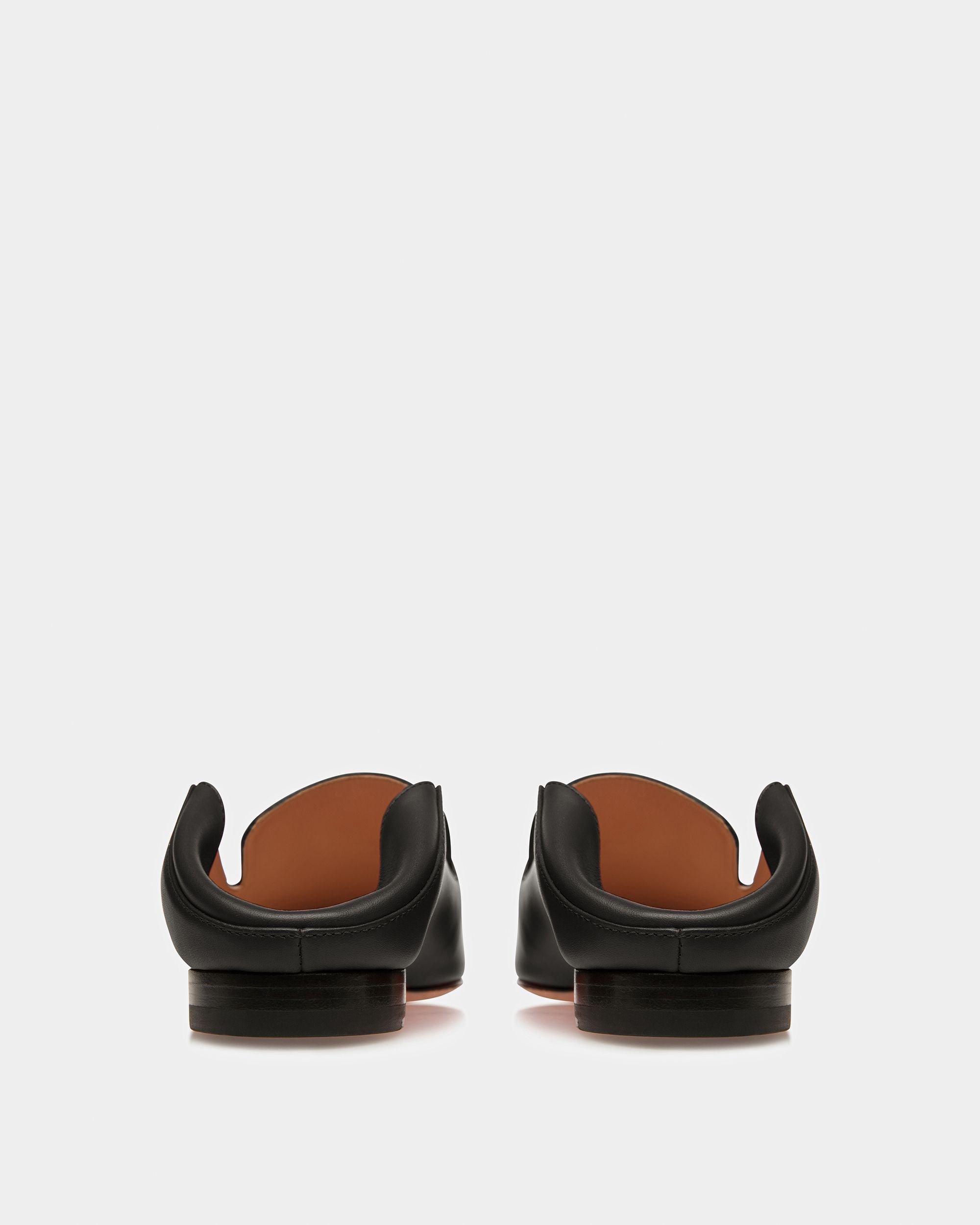 Ellah Mocassino In Pelle Nera - Donna - Bally - 06