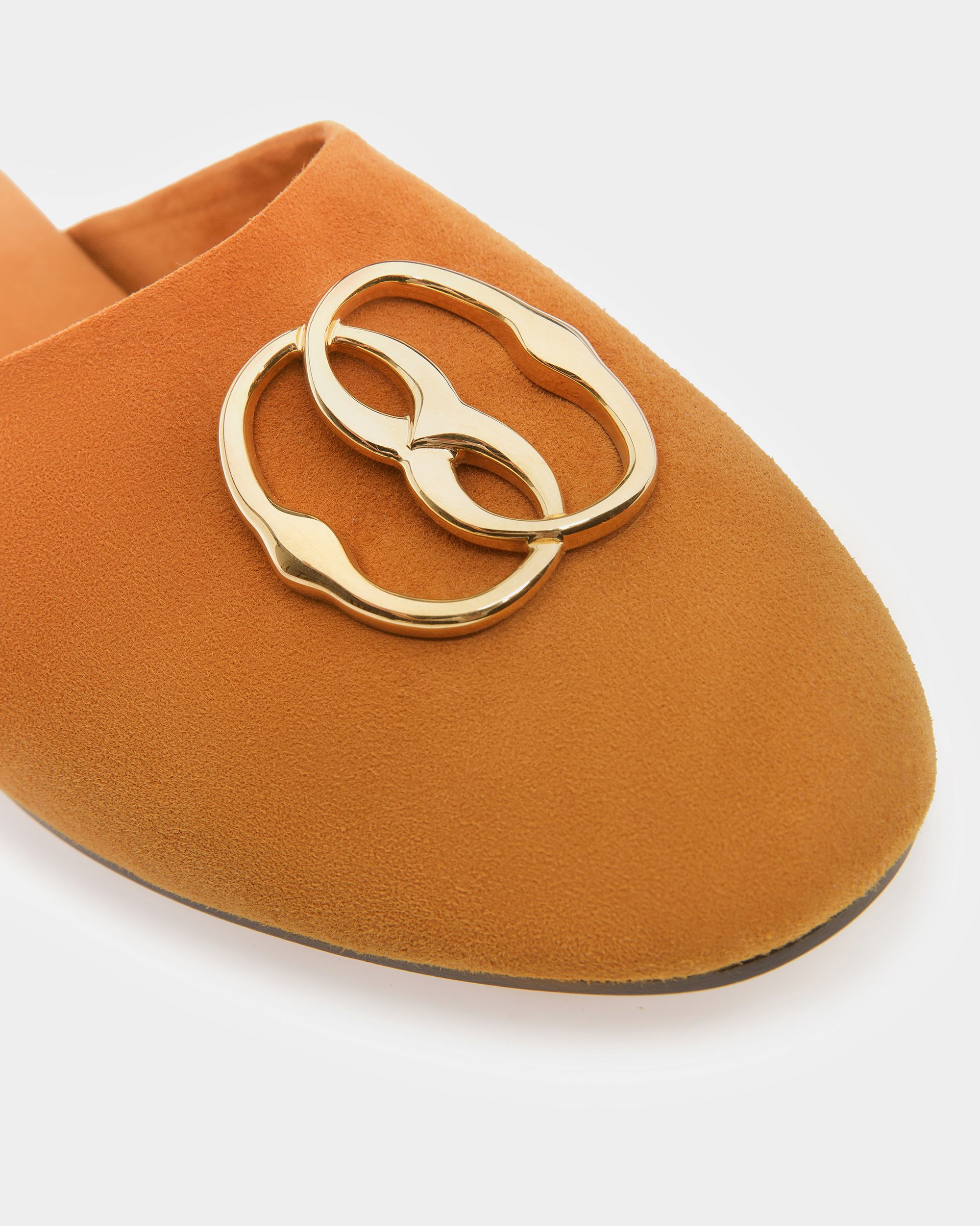 Slipper Emblem In Pelle Scamosciata - Donna - Bally - 05