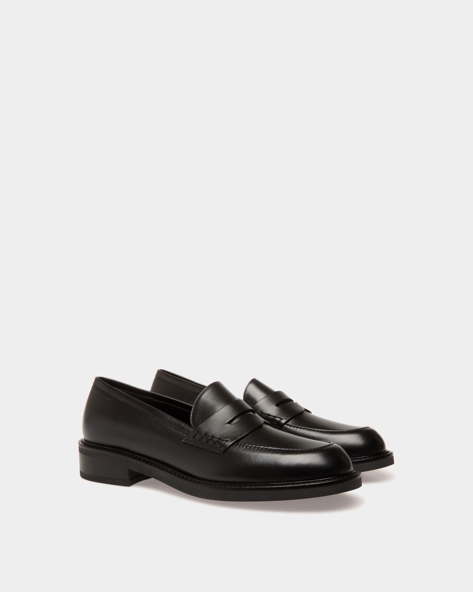 Flats In Black Leather - Donna - Bally - 02
