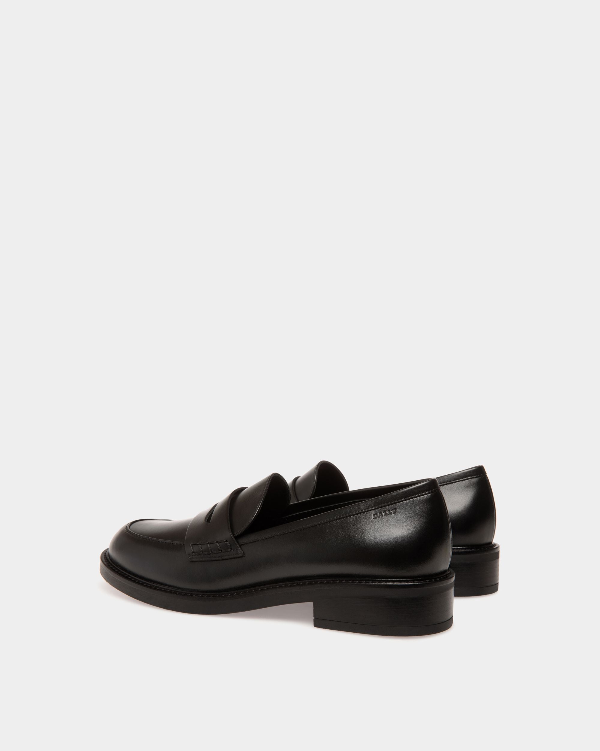 Flats In Black Leather - Donna - Bally - 03