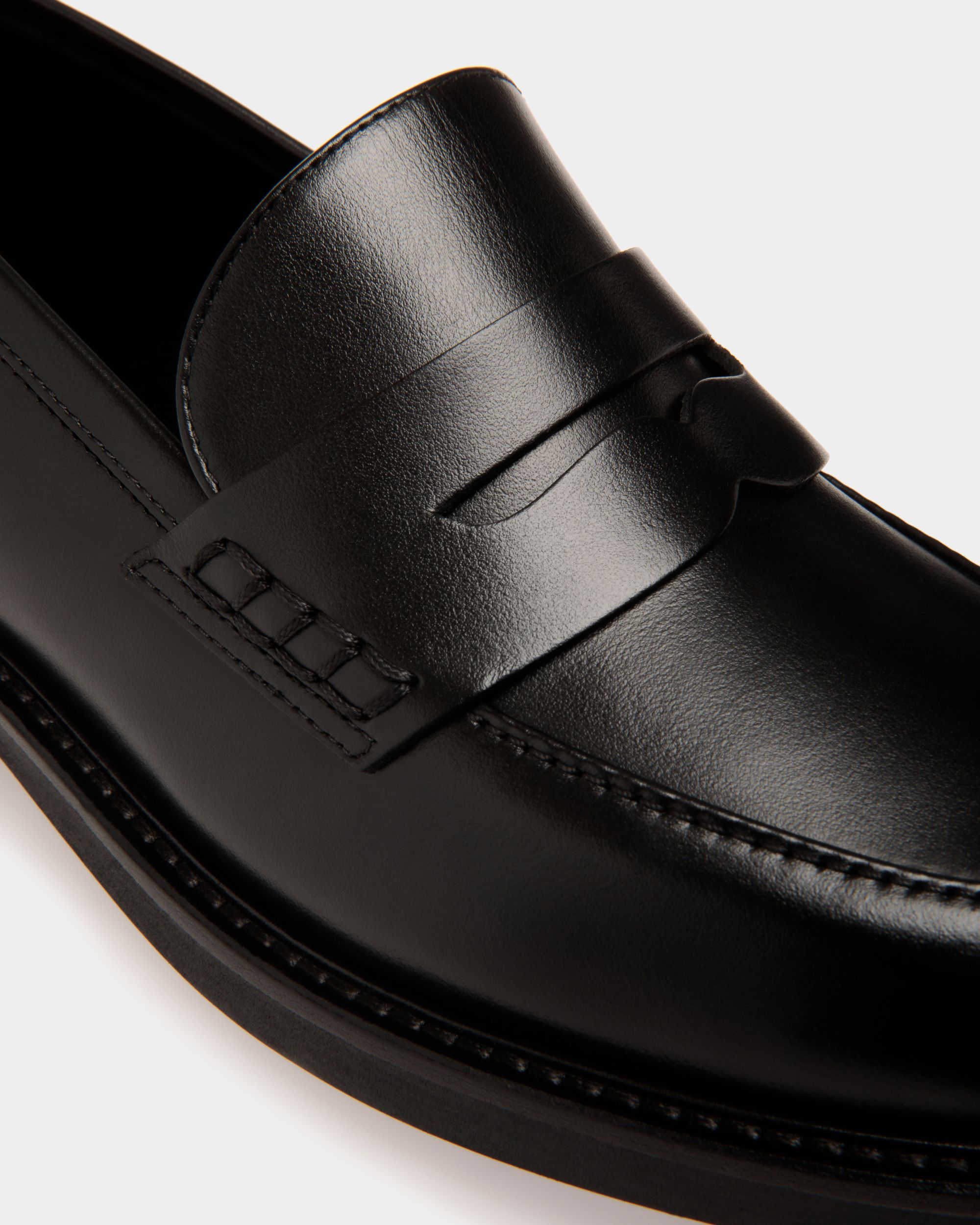 Flats In Black Leather - Donna - Bally - 05